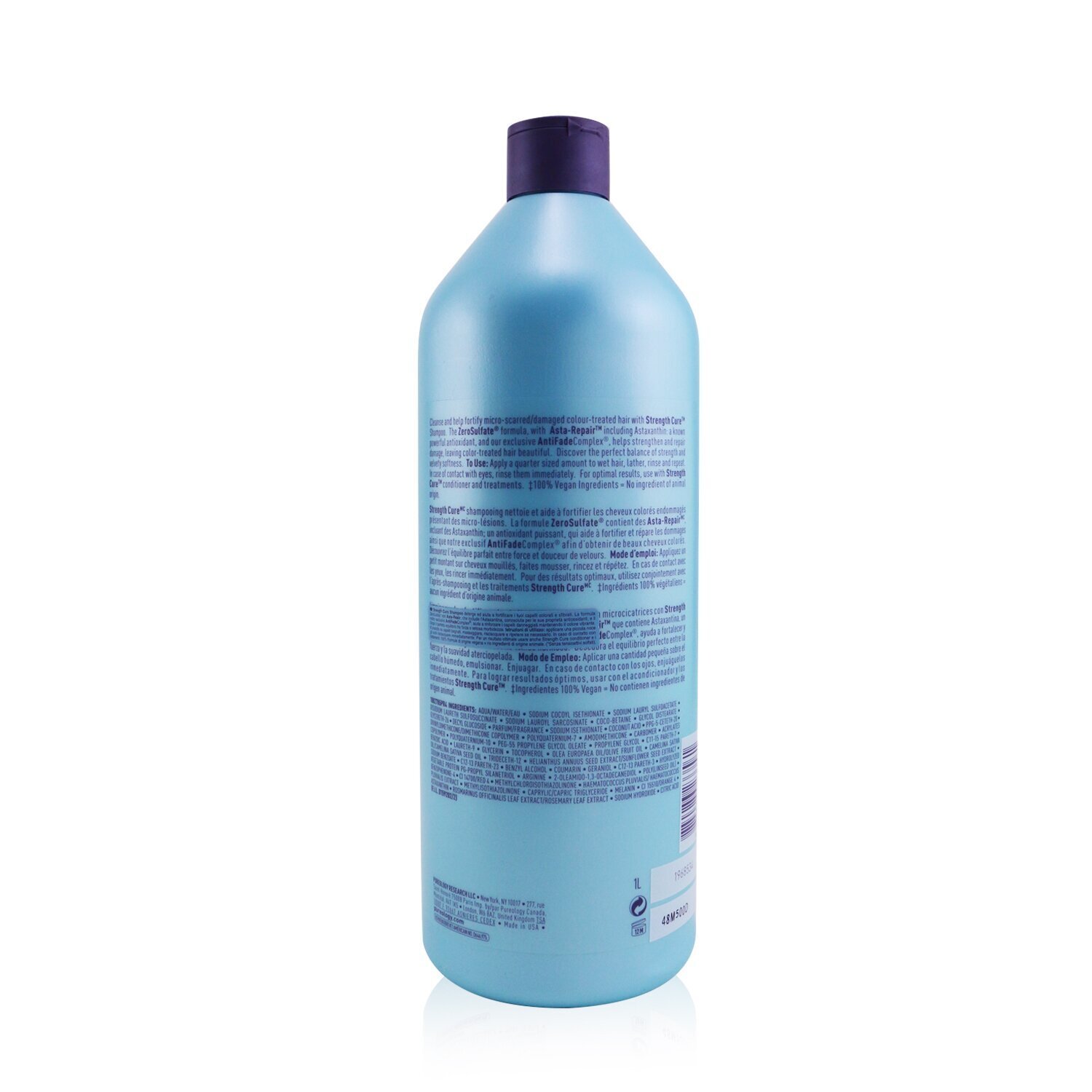 Pureology Strength Cure Shampoo (For Micro-Scarred/Damaged Colour-Treated Hair) 1000ml/33.8oz