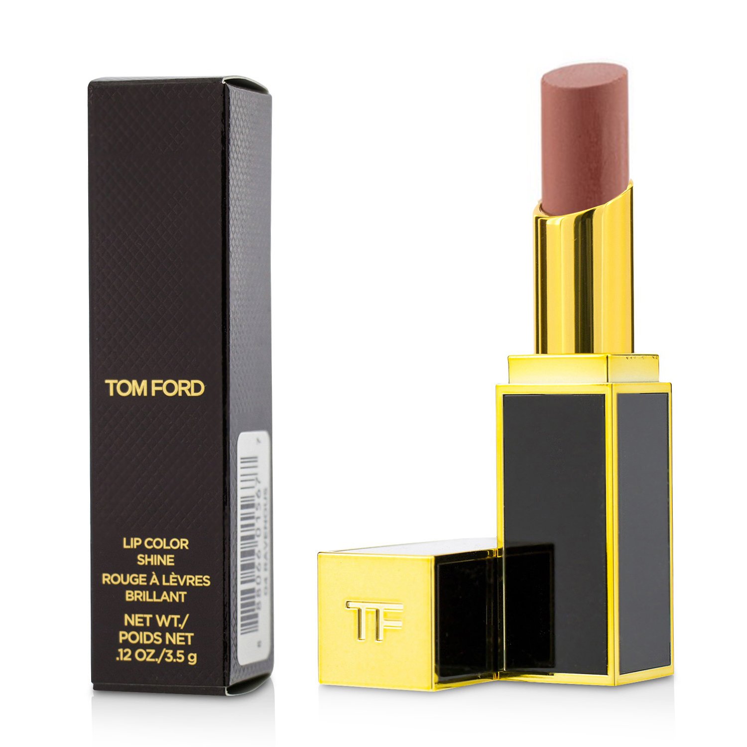 汤姆福特  Tom Ford 黑金细管水润亮泽唇膏口红Lip Color Shine 3.5g/0.12oz