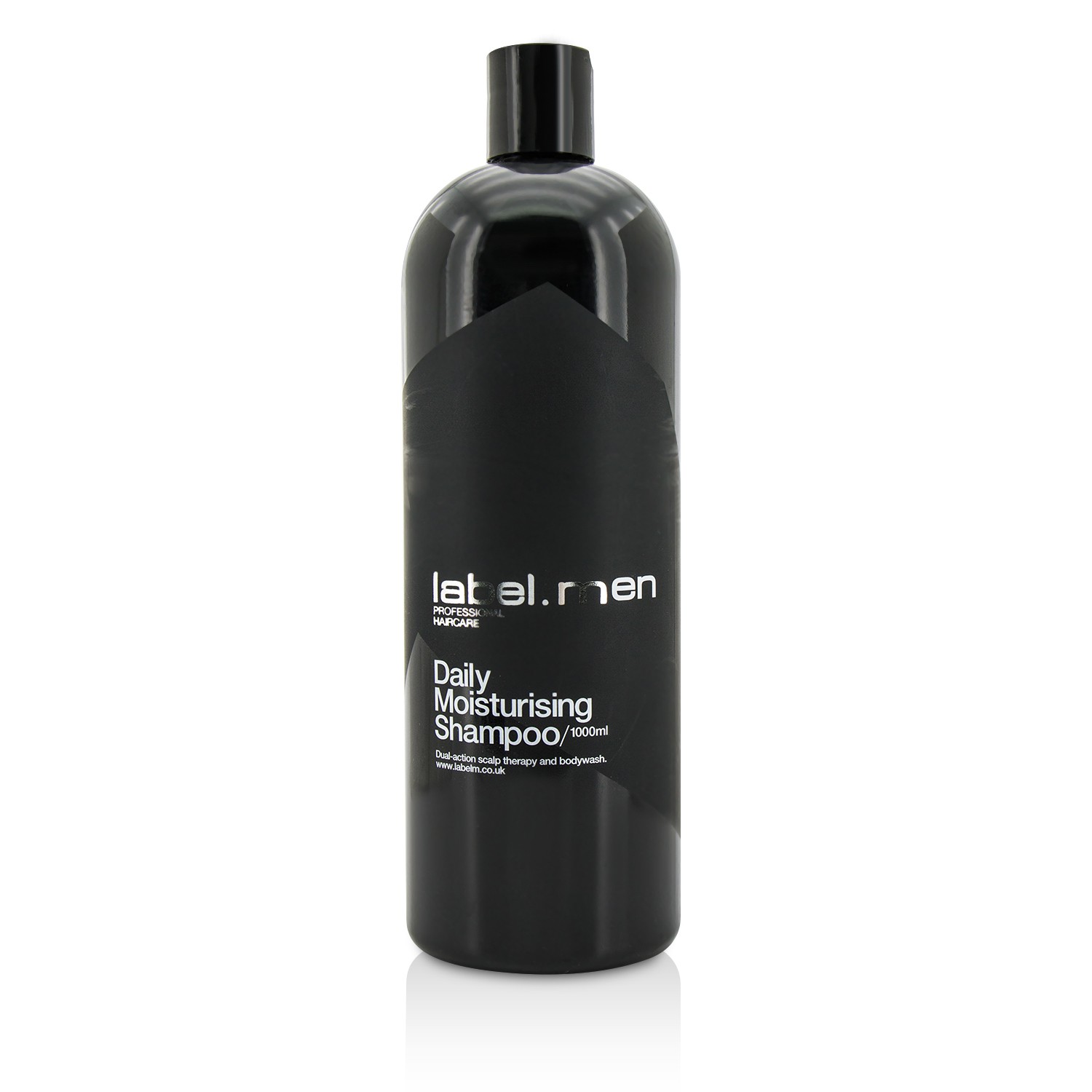 Label.M Men's Daily Moisturising Shampoo (Dual-Action Scalp Therapy and Bodywash) 1000ml/33.8oz