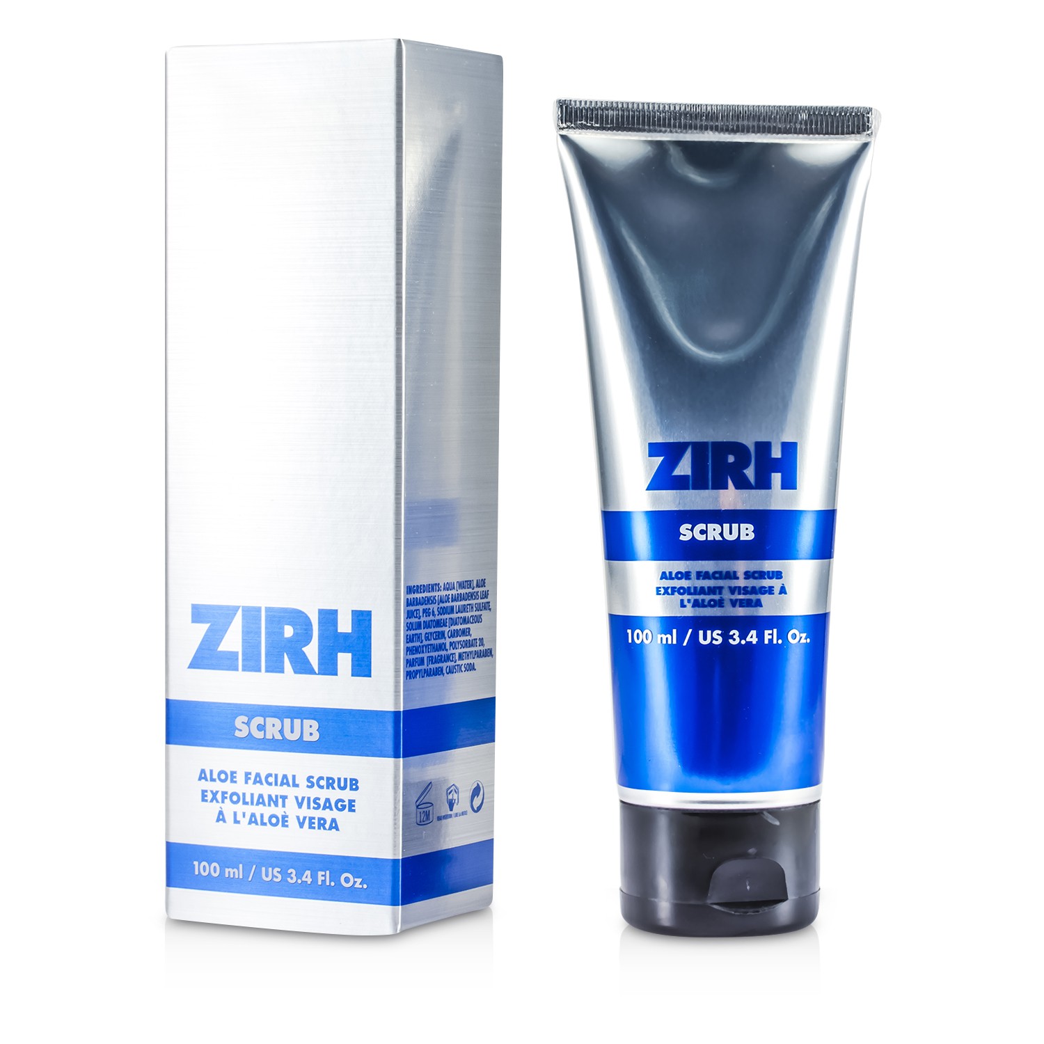 ザー インターナショナル Zirh International スクラブ ( アロエ フェーシャルスクラブ ) 100ml/3.4oz