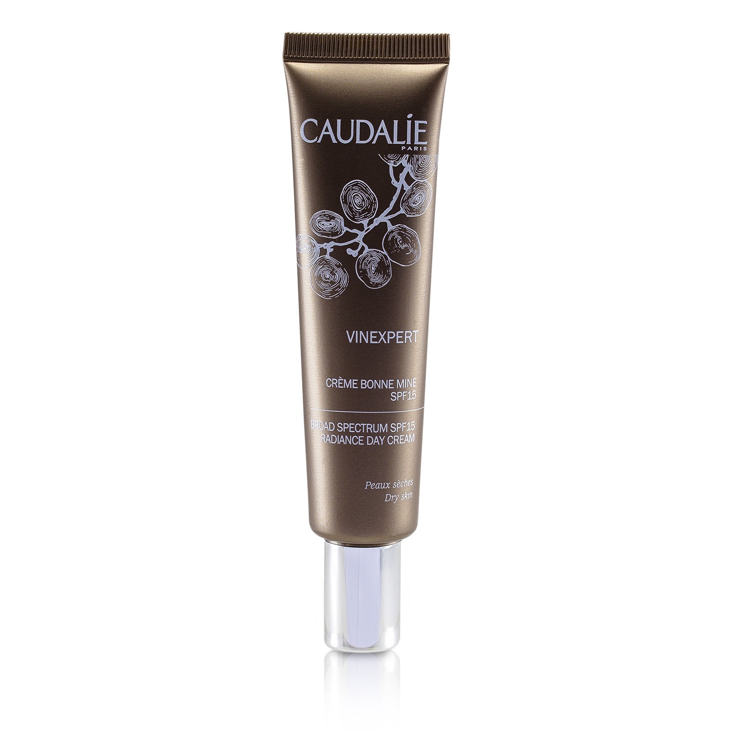 Caudalie Vinexpert Cremă de Zi pentru luminozitate cu Spectru Larg SPF 15 (Pentru Ten Uscat) 40ml/1.3oz