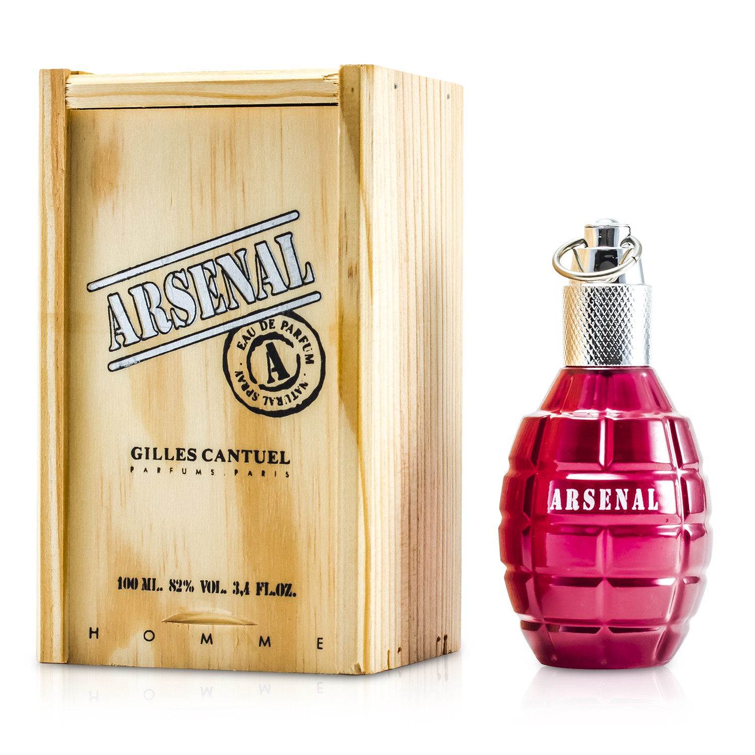 Gilles Cantuel Arsenal Red Eau De Parfum Spray 100ml/3.4oz