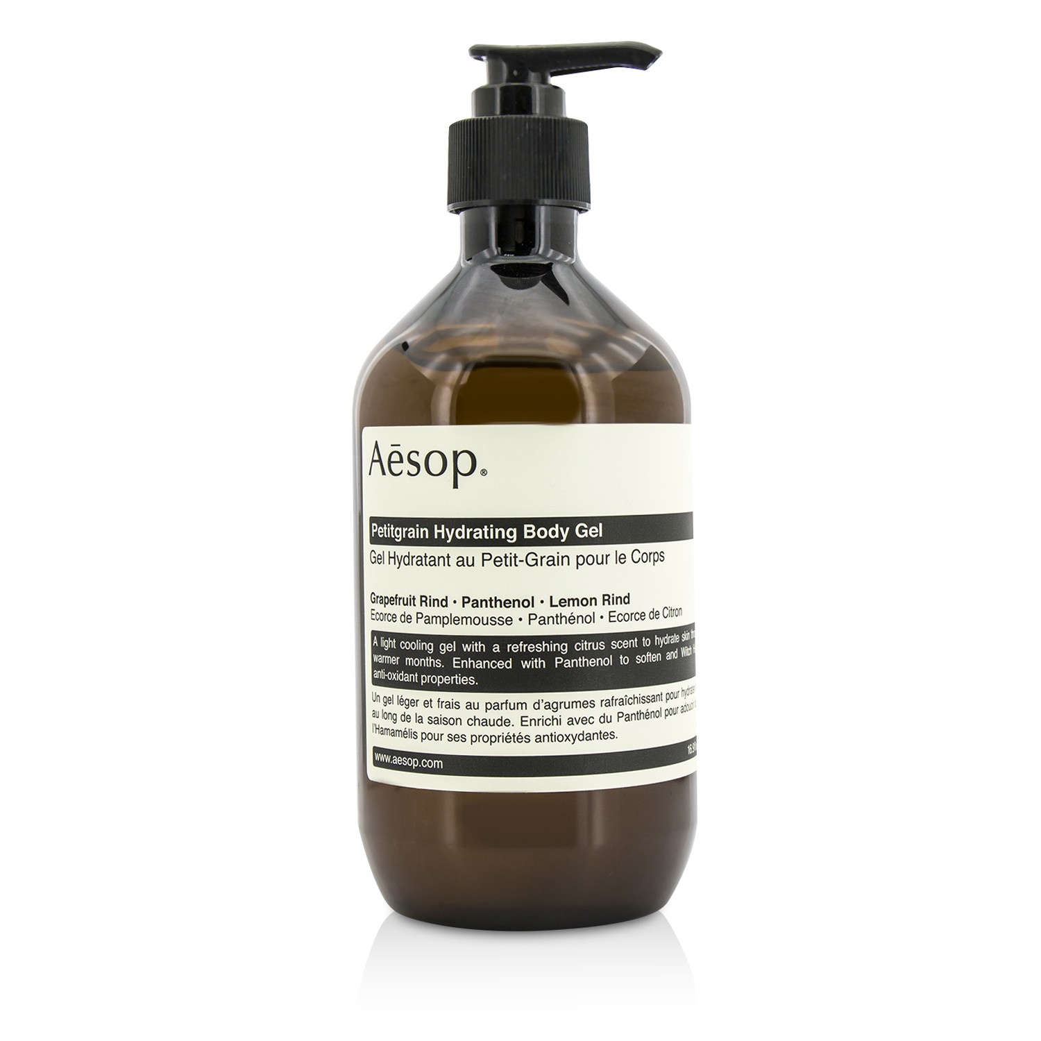 이솝 Aesop 쁘띠그레인 하이드레이팅 바디 젤 500ml/16.9oz