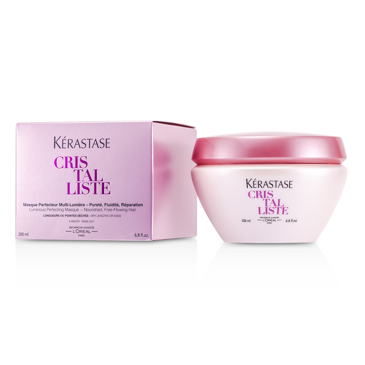 Kerastase Cristalliste Luminous Perfecting Masque (For Dry Lengths or Ends) 200ml/6.8oz