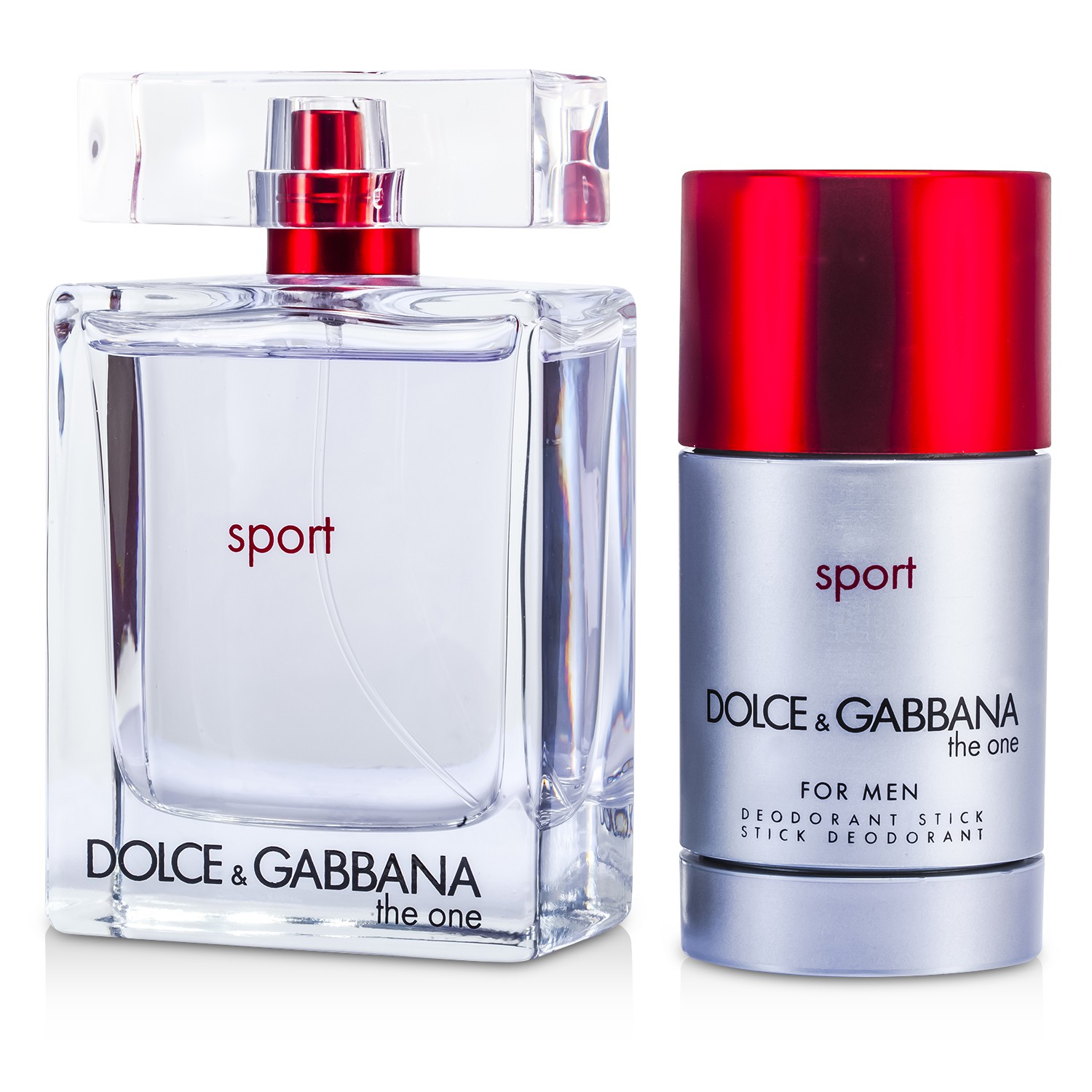 Dolce & Gabbana The One Sport Coffret: Eau De Toilette Spray 100ml/3.3oz + Deodorant Stick 75ml/2.4oz 2pcs