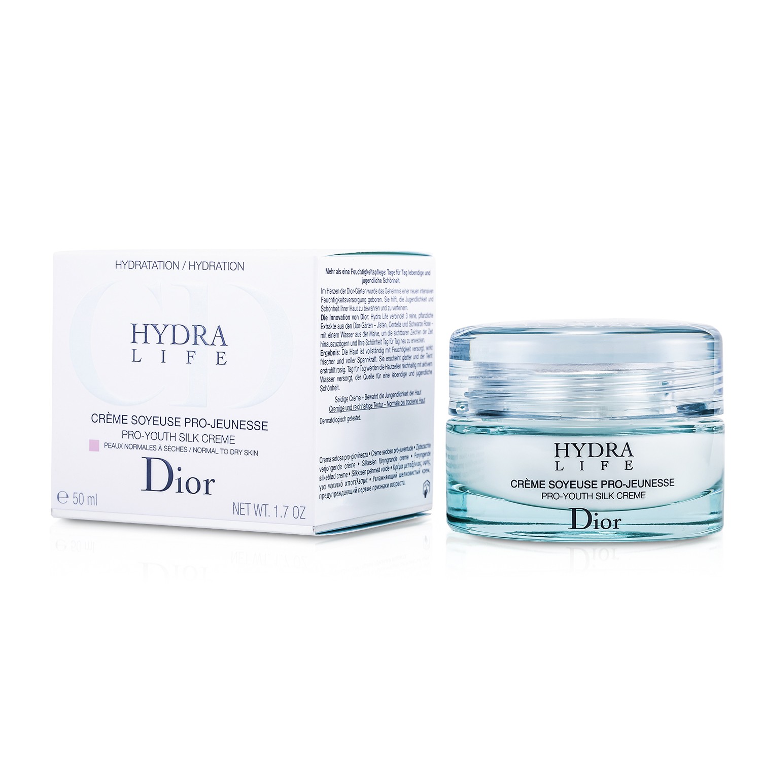 Christian Dior Hydra Life Pro-Youth Silk Creme (Normal to Dry Skin) 50ml/1.7oz