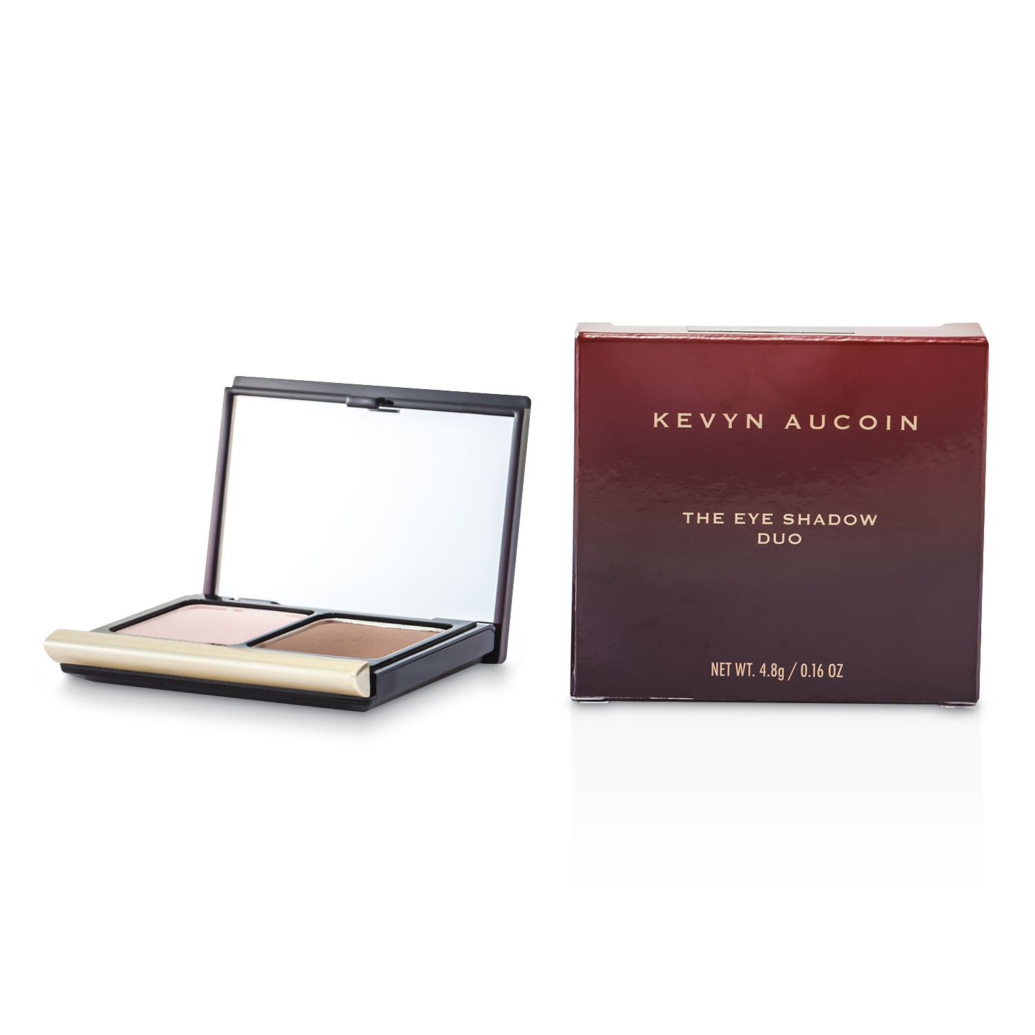 Kevyn Aucoin Duo očné tiene – 211 Pink Shell/ Deep Taupe 4.8g/0.16oz