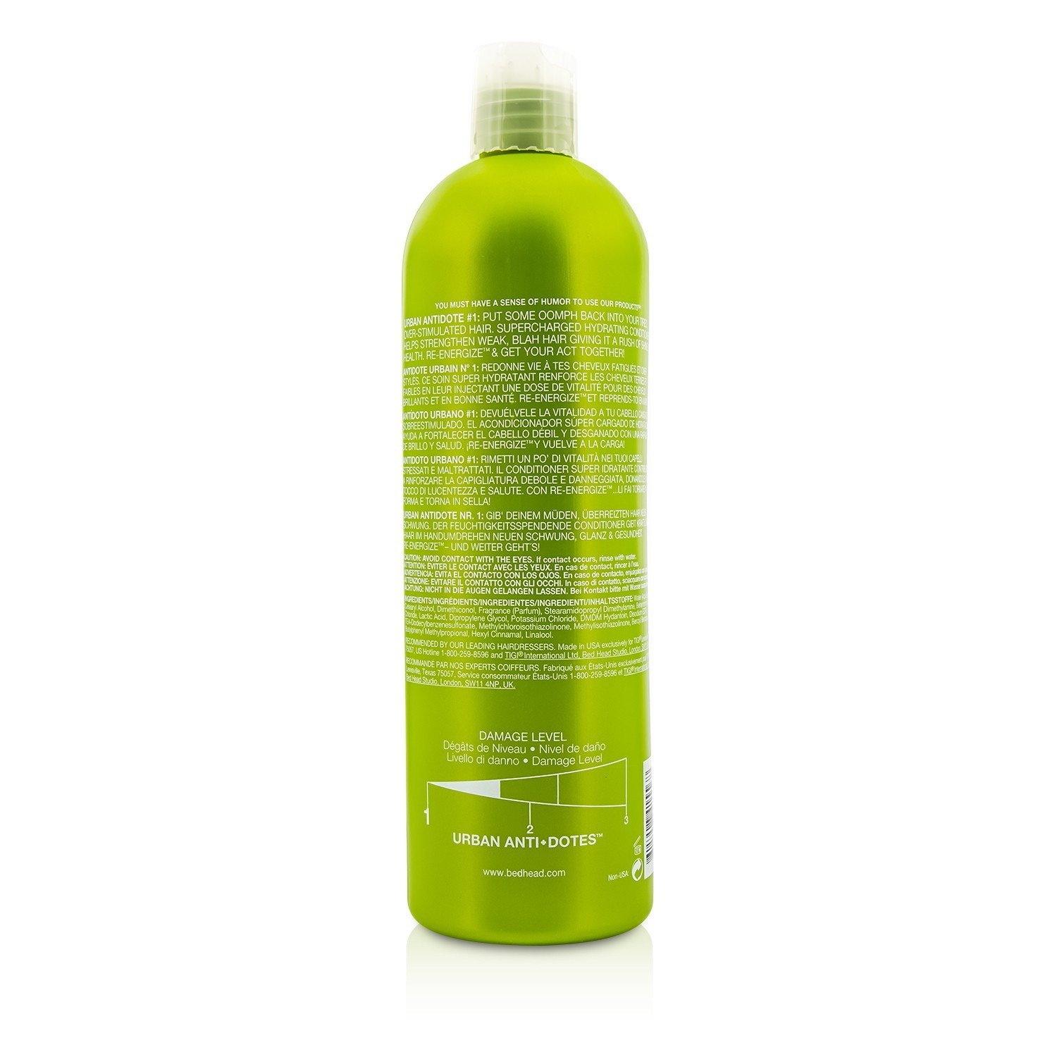 Tigi Bed Head Urban Anti+dotes Re-energize Conditioner 750ml/25.36oz