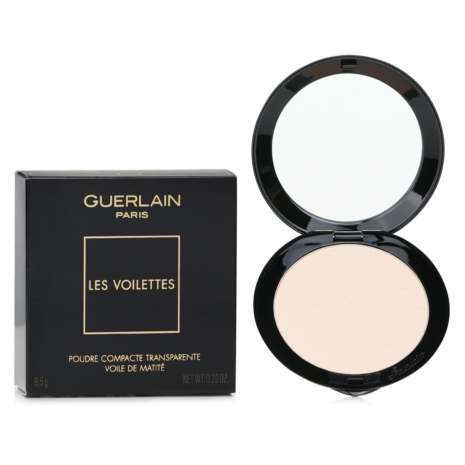 Guerlain Puder w kompakcie Les Voilettes Translucent Compact Powder 6.5g/0.22oz