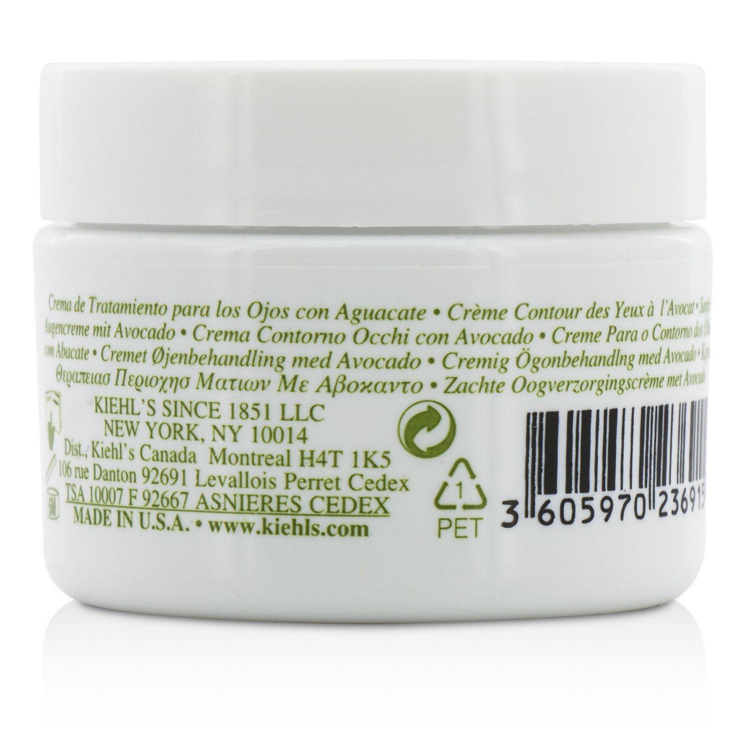 Kiehl's Tratamiento Cremoso de Ojos con Aguacate 28g/0.95oz