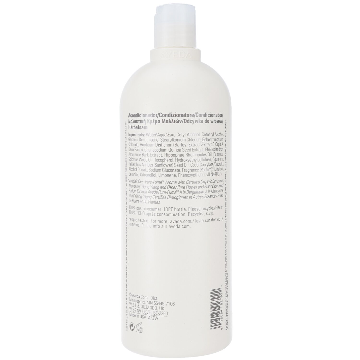 Aveda Damage Remedy Restructuring Xả Dưỡng (New Packaging) 1000ml/33.8oz