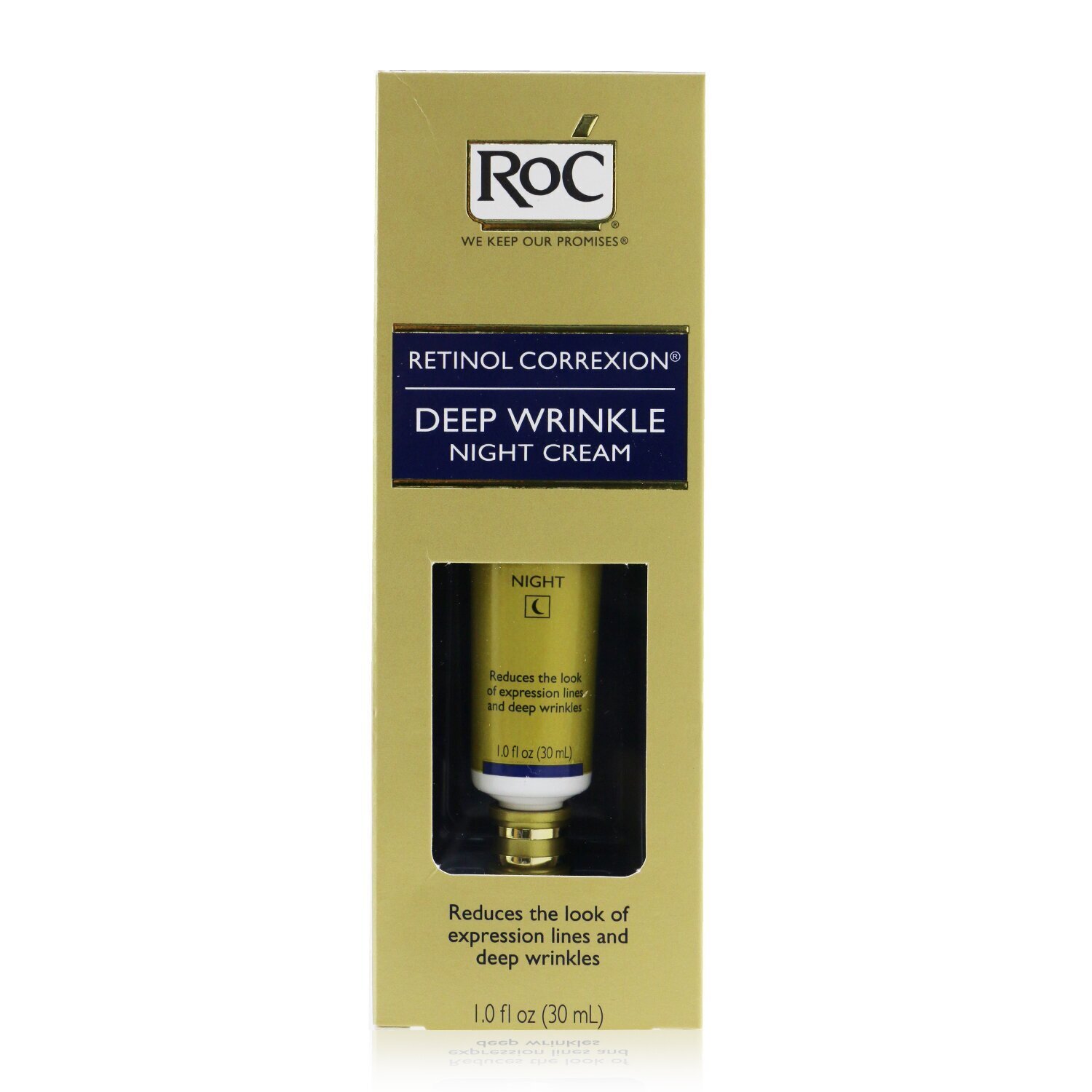 ROC Retinol Correxion Коригиращ Дълбоките Бръчки Нощен Крем 30ml/1oz