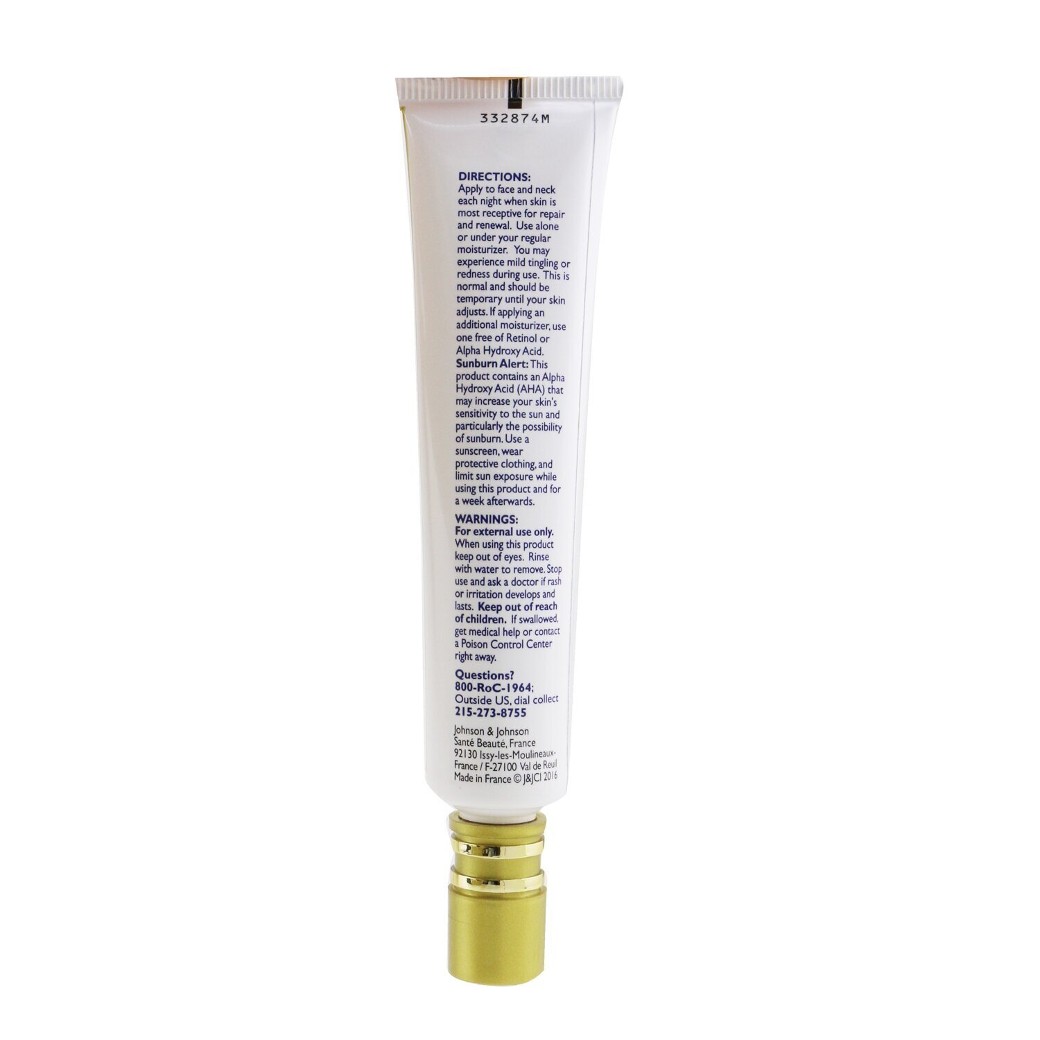 ROC Retinol Correxion sügavate kortsude öökreem 30ml/1oz