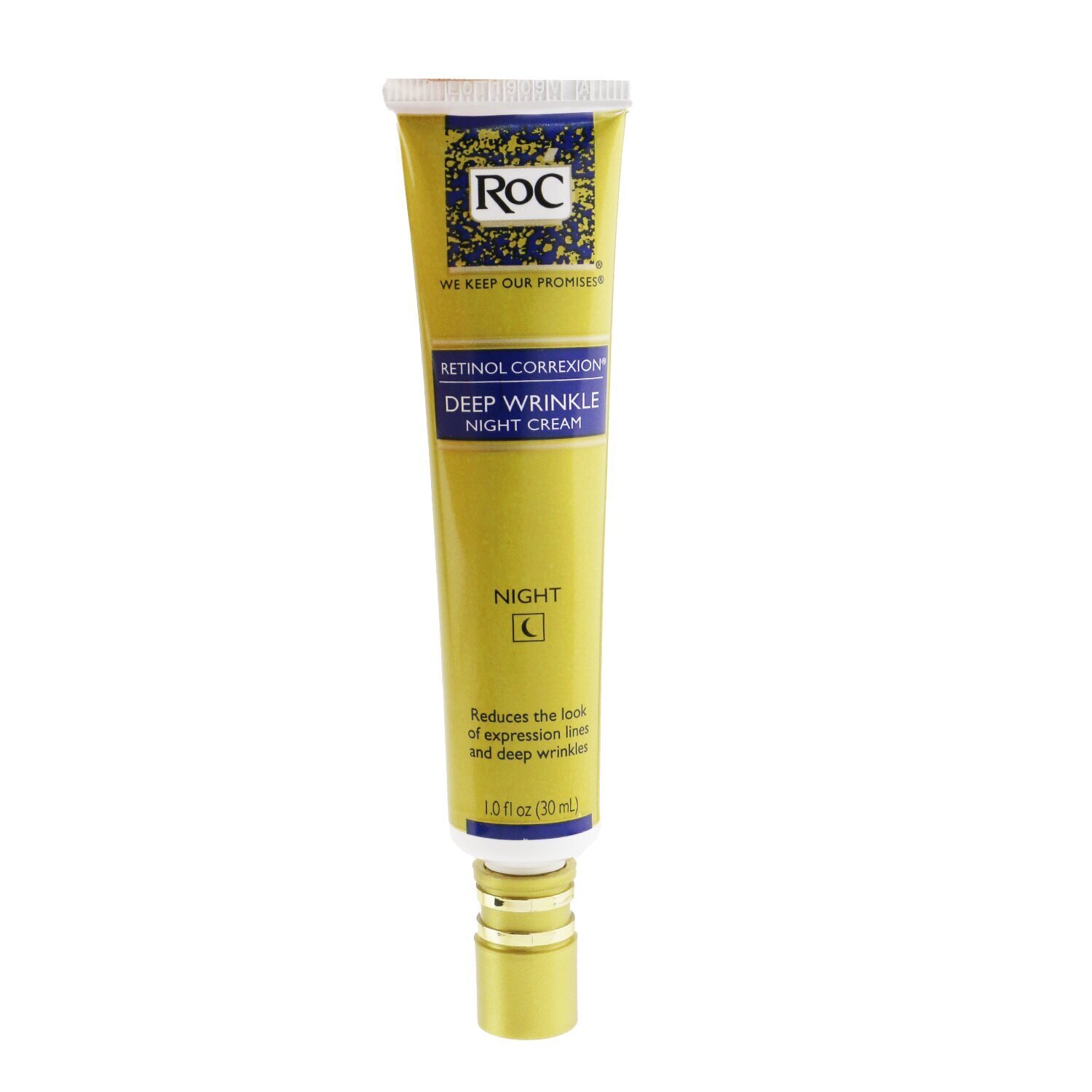 ROC קרם לילה לטיפול בקמטים עמוקים- רטינול 30ml/1oz