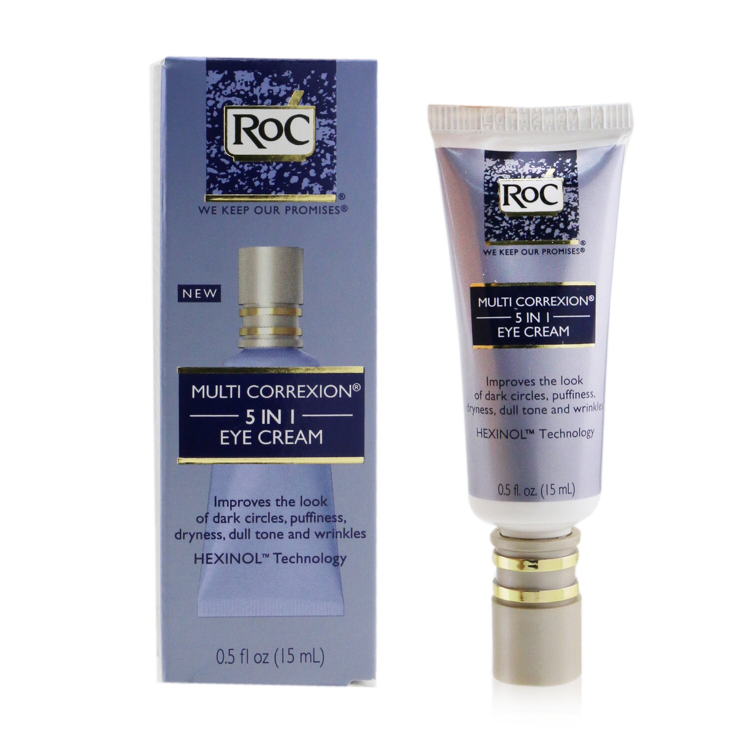 ROC Crema de Ojos 5 en 1 Multi Corrección 15ml/0.5oz