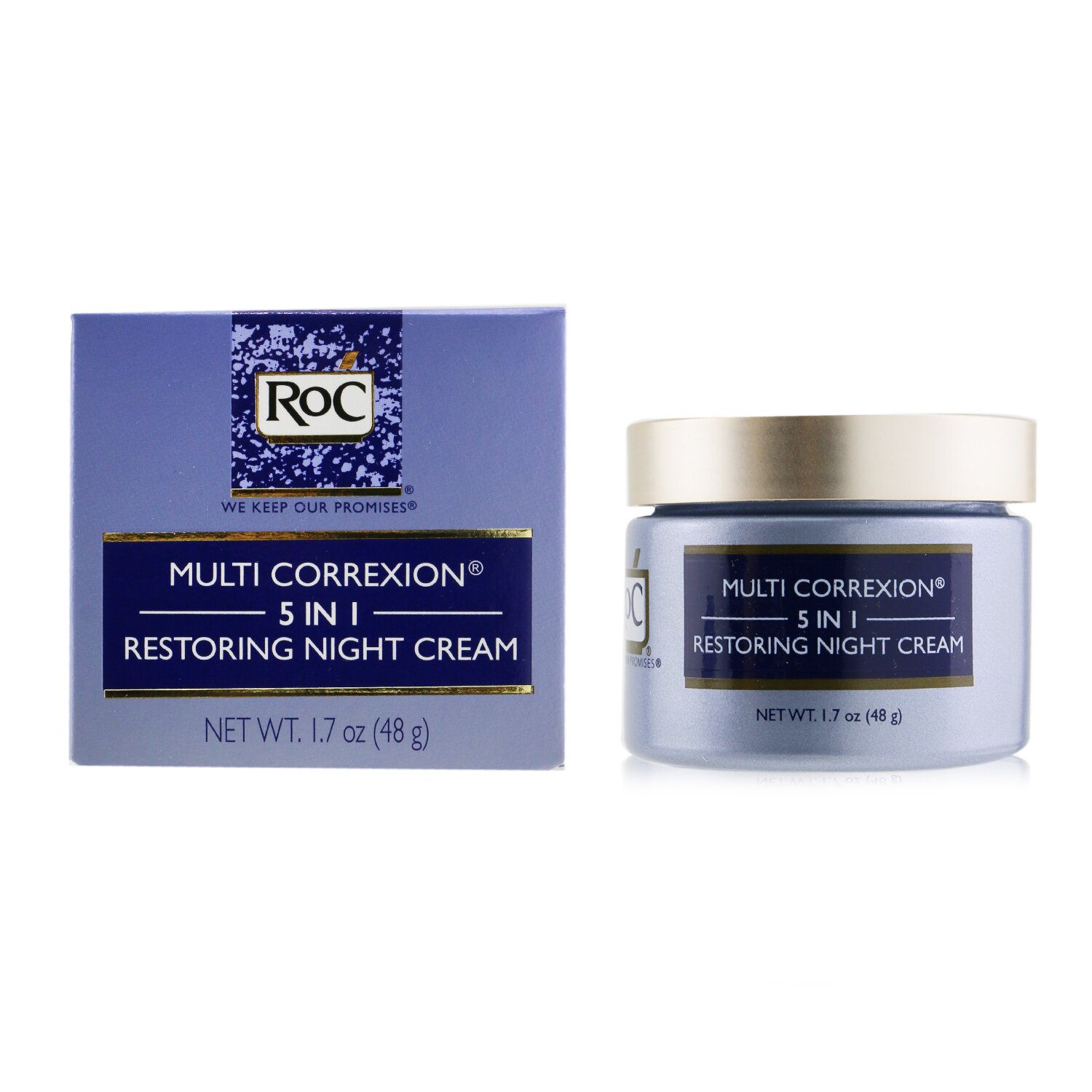 ROC Retinol Correxion 5-уі 1-де Қалыптастыратын Түнгі Кремі 48ml/1.7oz