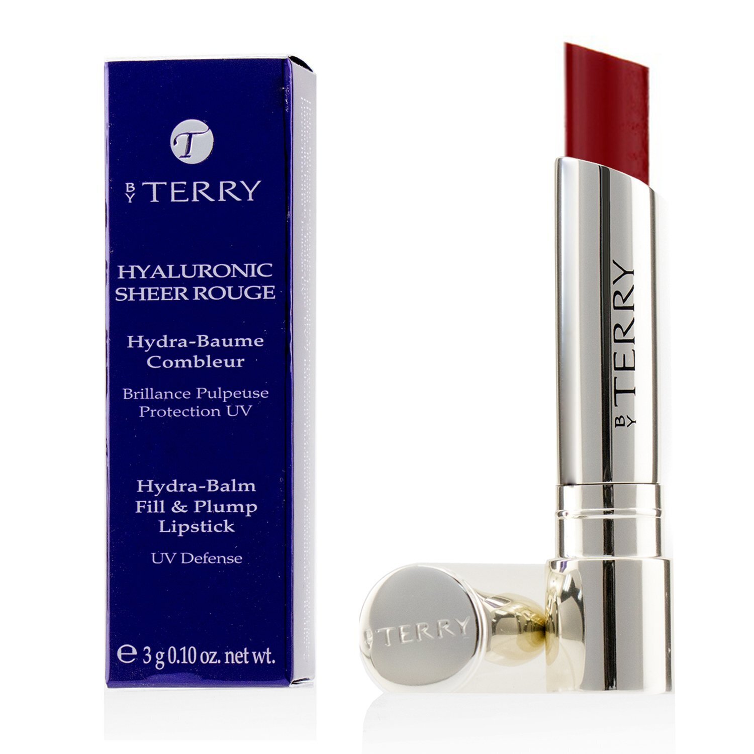 By Terry Hyaluronic Sheer Rouge Hydra Balm Fill & Plump Lipstick (UV Defense) 3g/0.1oz