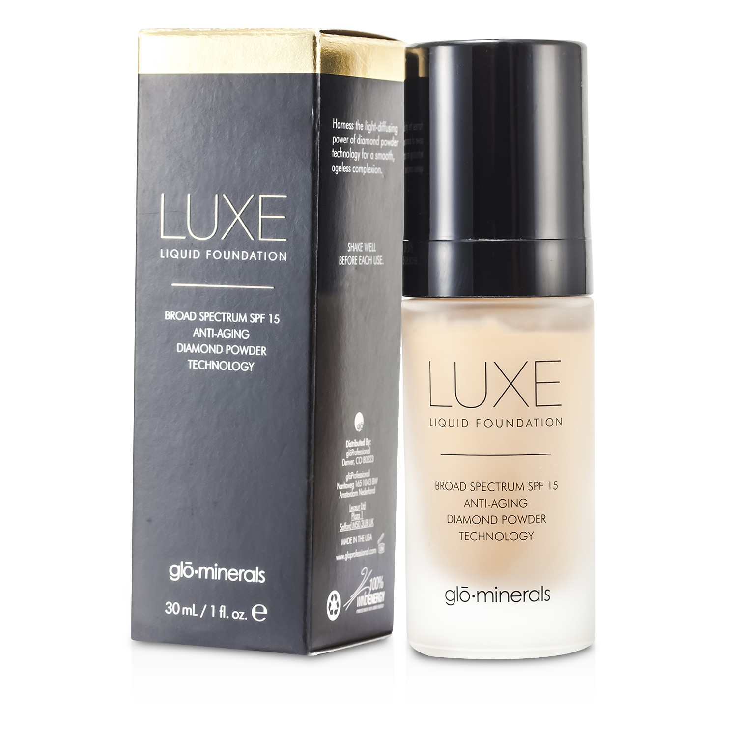 GloMinerals Luxe Liquid Foundation SPF 15 30ml/1oz