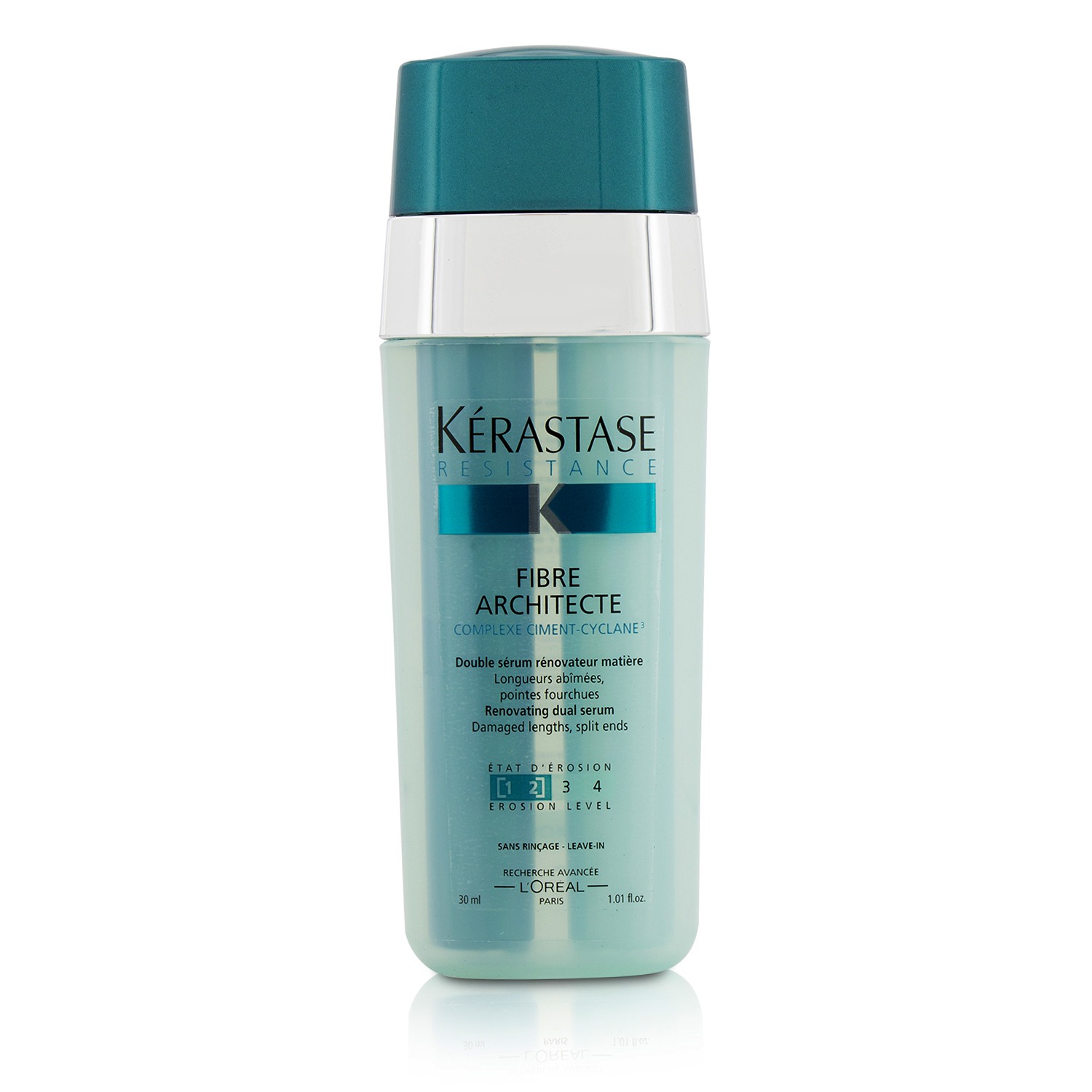 Kerastase Resistance Fibre Architecte Renovating Dual Serum (For Damaged Lengths, Split Ends) 30ml/1.01oz