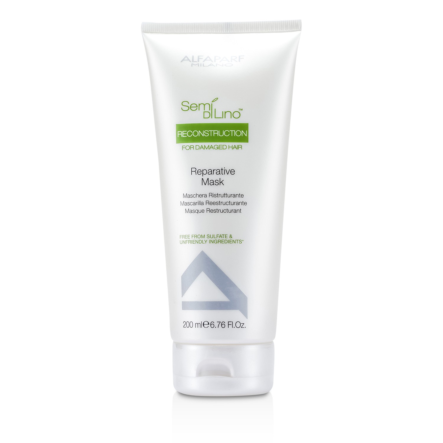 AlfaParf Semi Di Lino Reconstruction Reparative Mask (Untuk Rambut Yang Rosak) 200ml/6.76oz