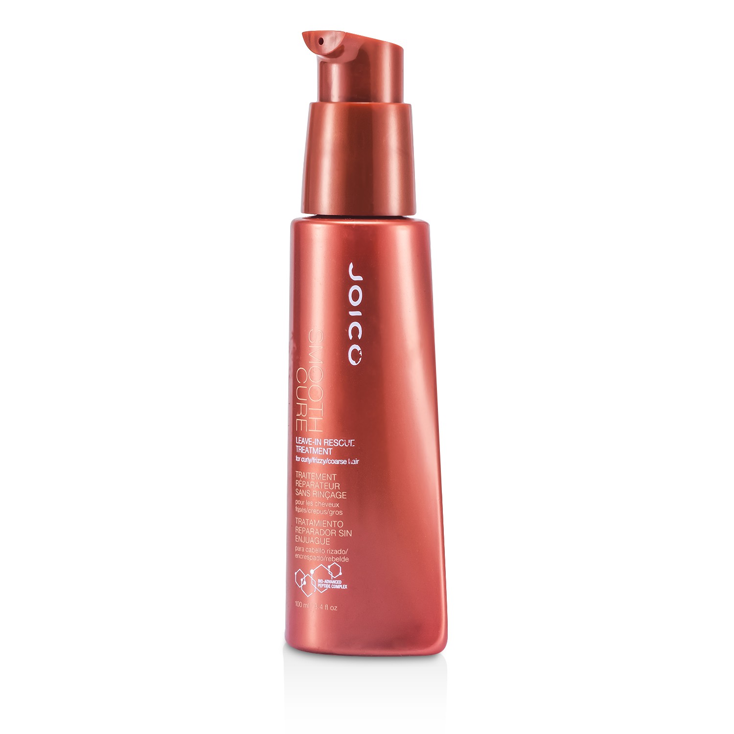 Joico Smooth Cure Leave-In Rescue Treatment - For Curly/ Frizzy/ Coarse Hair (New Packaging) 100ml/3.4oz