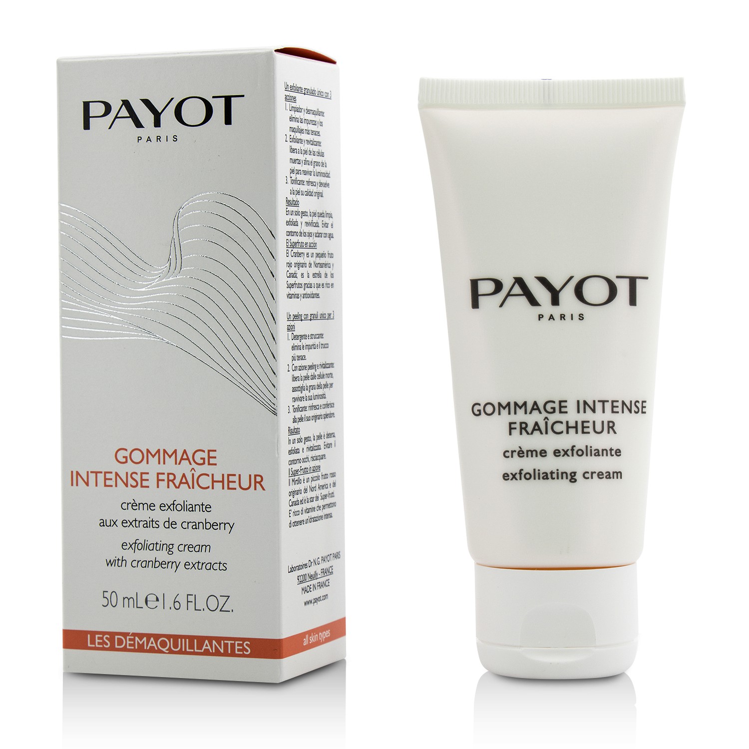 パイヨ Payot ゴマージュ インテンス フレシュール エクスフォリエーティング クリーム 50ml/1.6oz