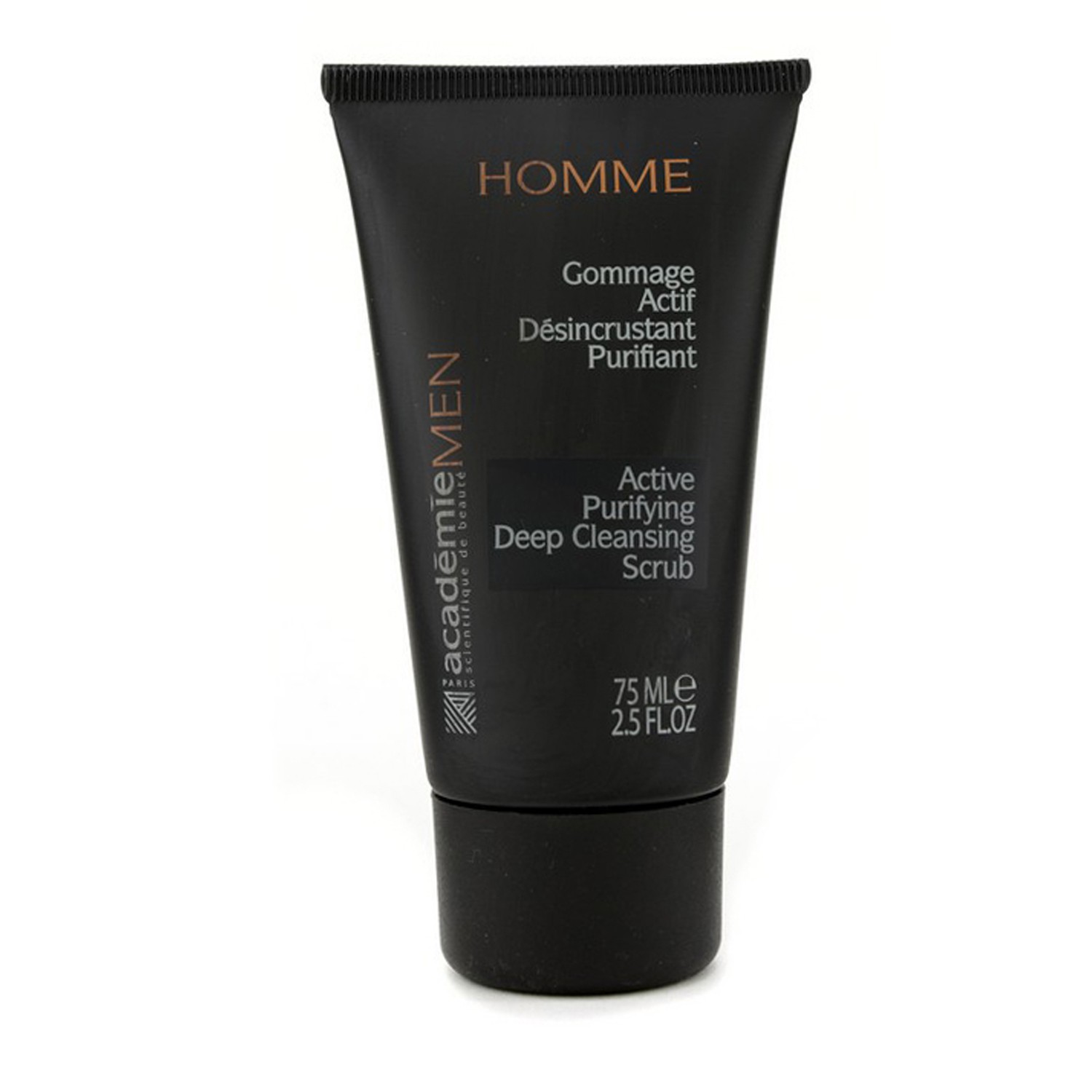 Academie Men Active Purifying Deep Cleansing Scrub 75ml/2.5oz