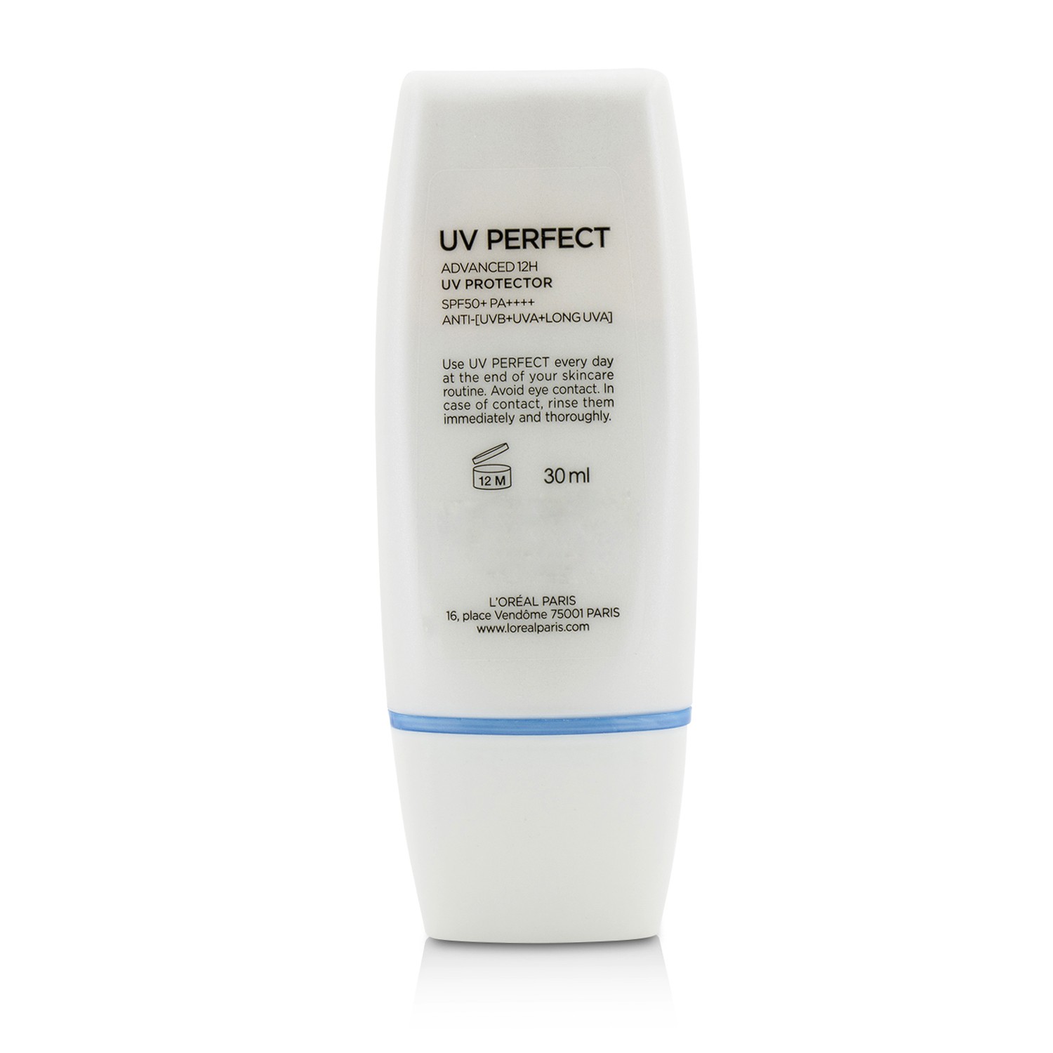 L'Oreal Dermo-Expertise UV Perfect 12Ч Стойкое УФА/УФБ Солнцезащитное Средство SPF50+/PA+++ 30ml/1oz