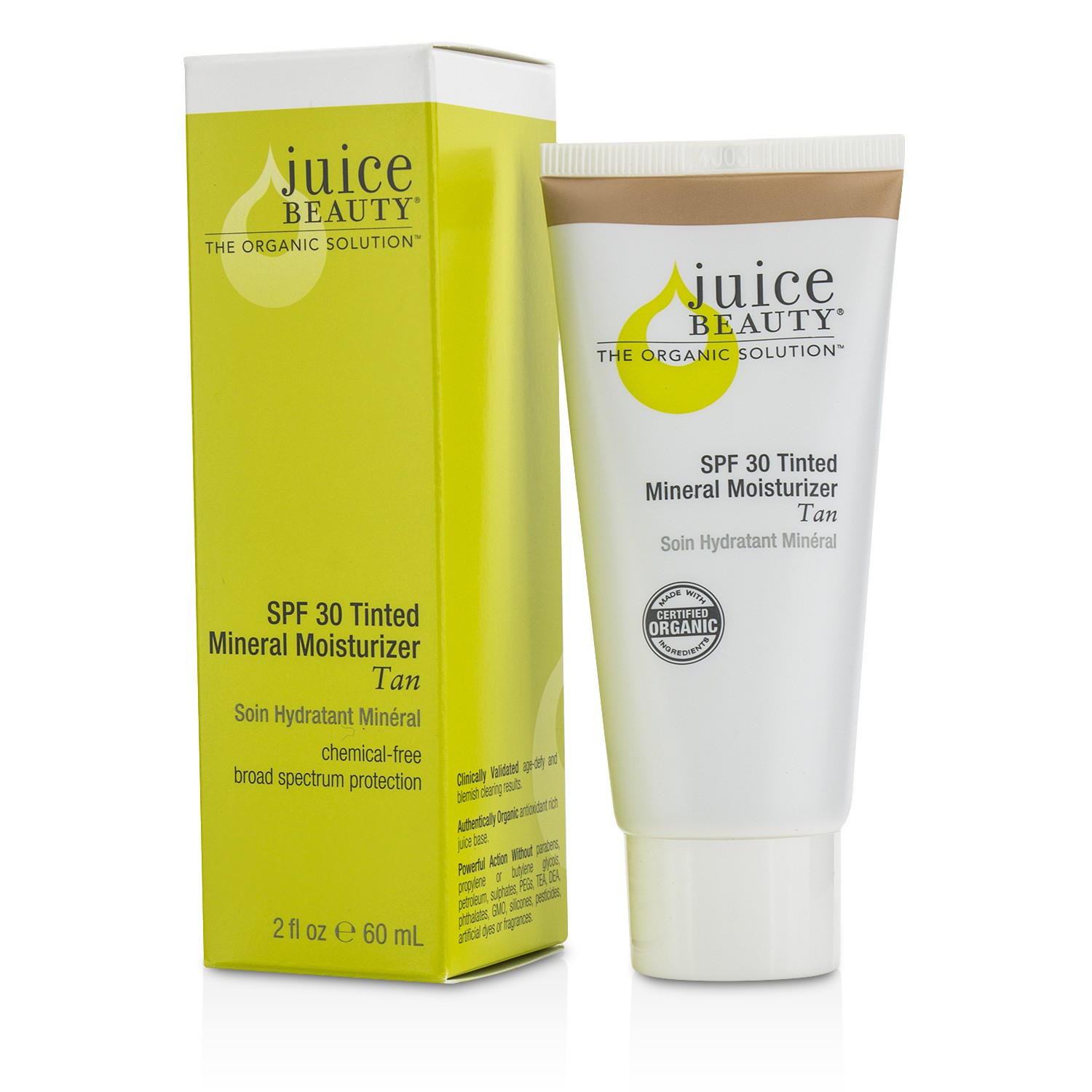 Juice Beauty SPF 30 Tinted Mineral Moisturizer - Tan 60ml/2oz