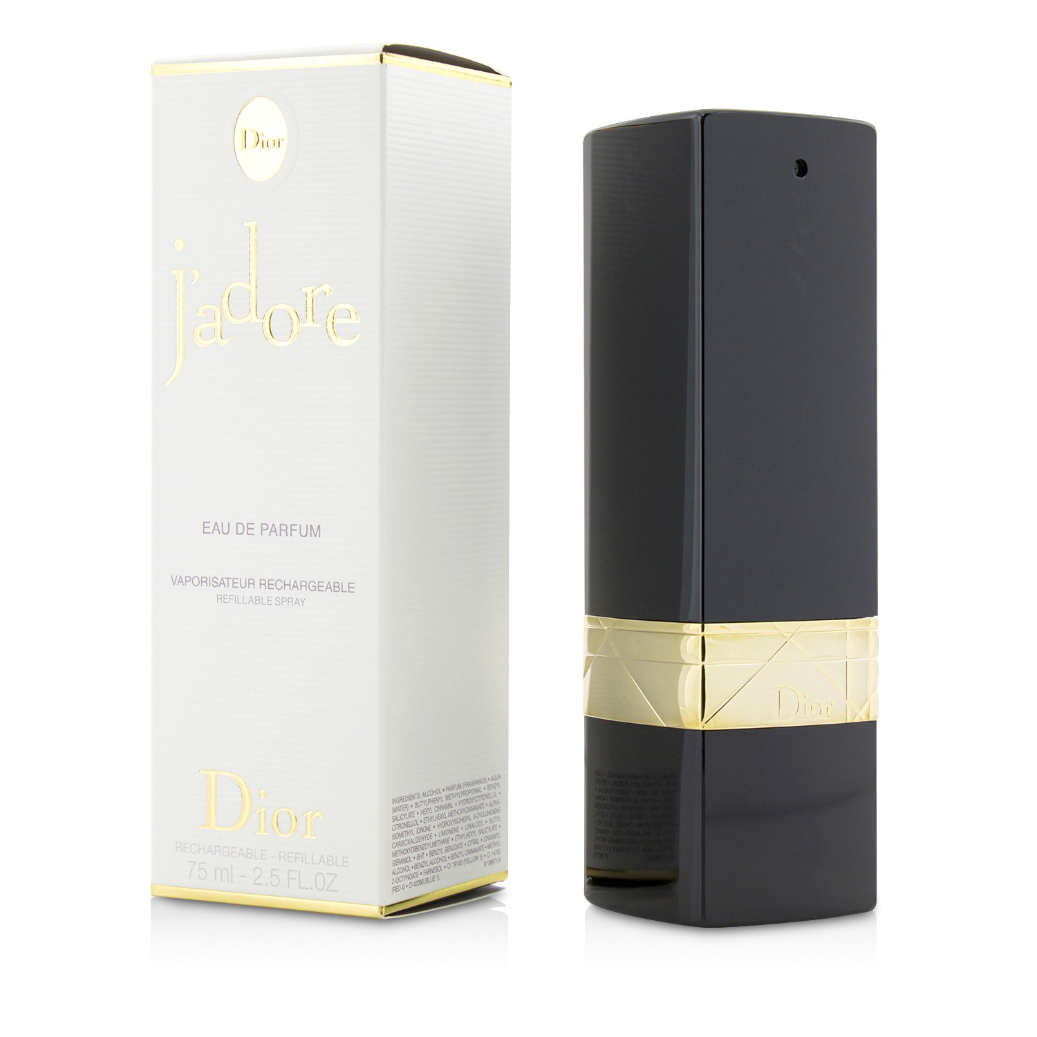 Christian Dior สเปรย์น้ำหอมเติมได้ J'Adore EDP 75ml/2.5oz