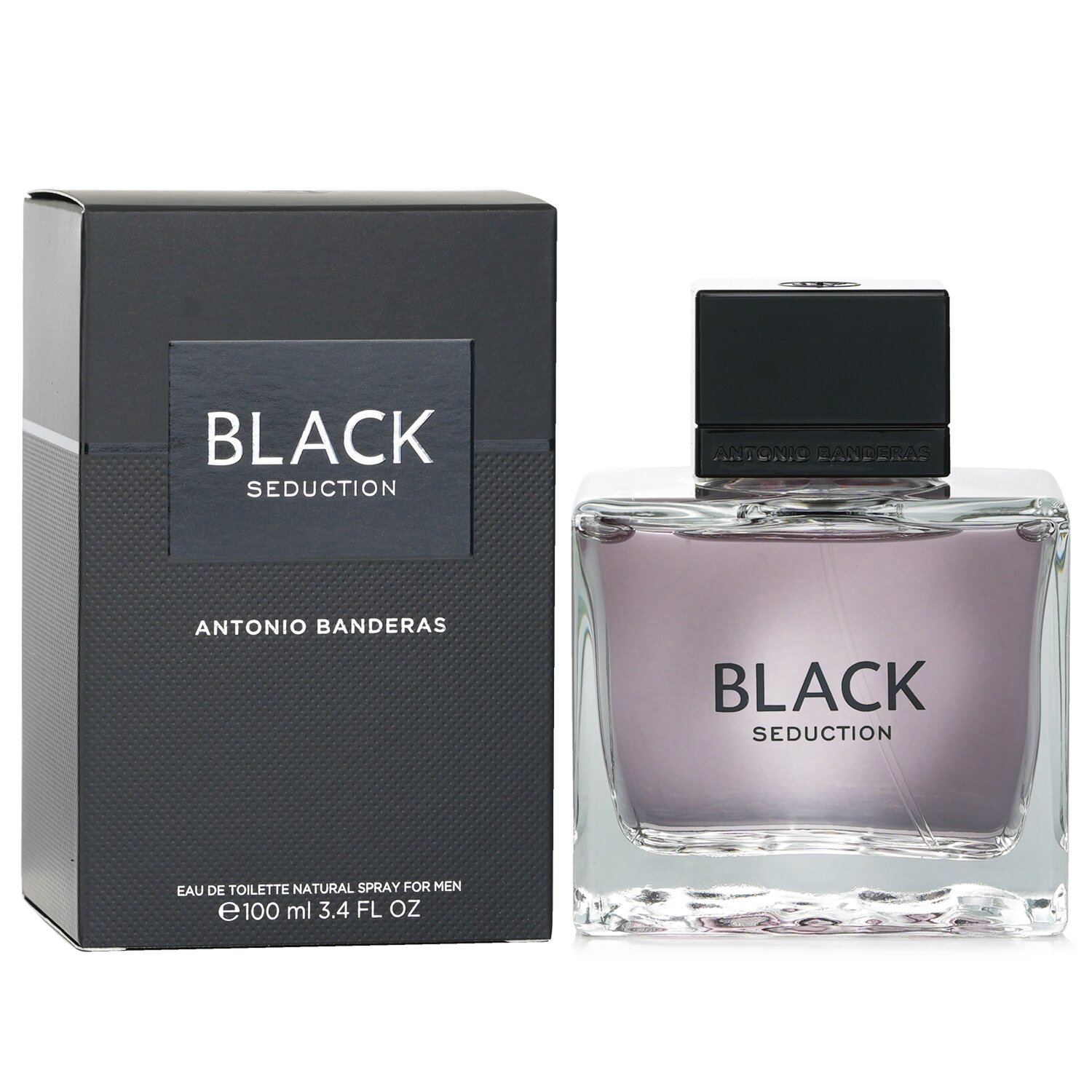 Antonio Banderas Seduction in Black (Black Seduction) Eau De Toilette Spray 100ml/3.4oz