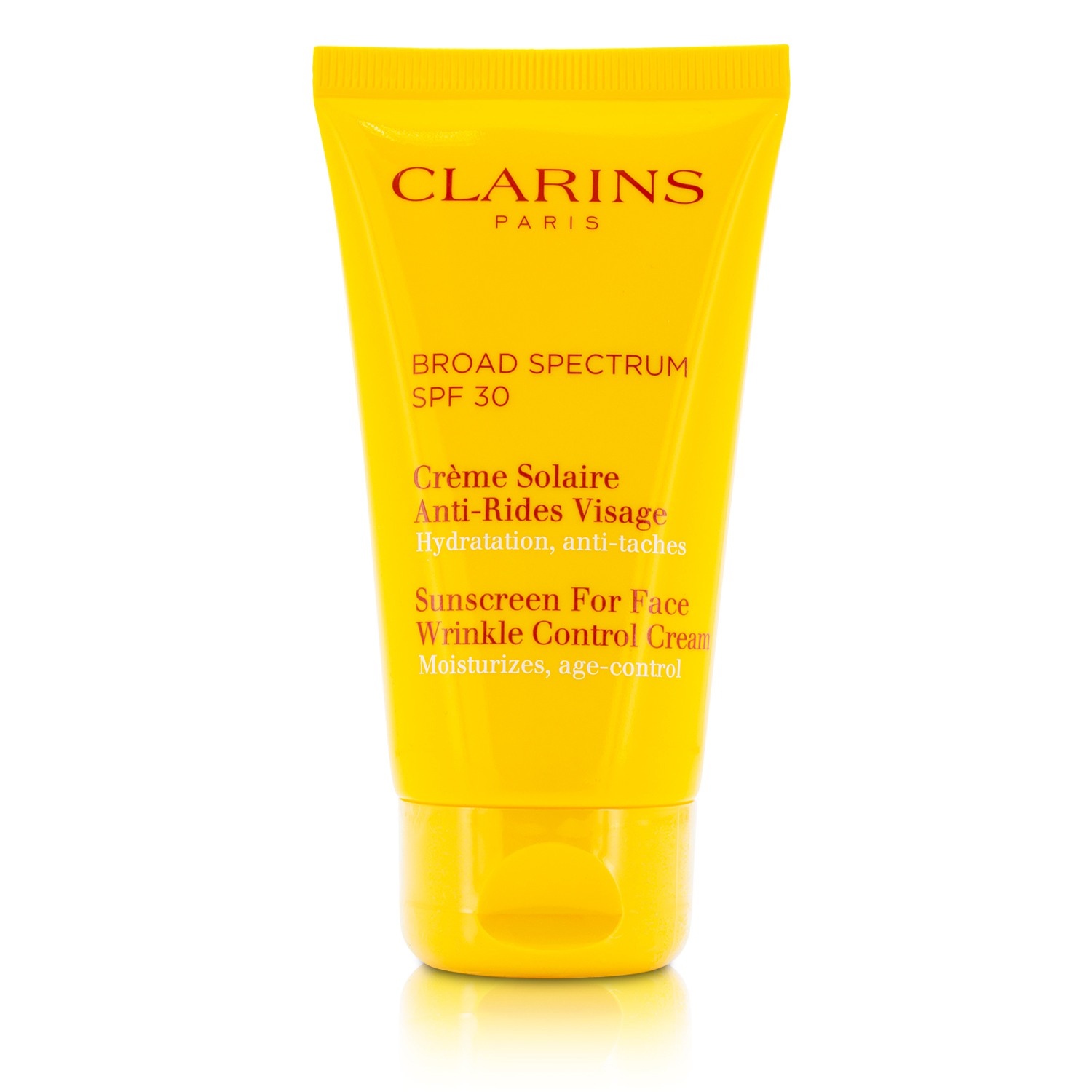 Clarins Sunscreen for Face Wrinkle Control Cream Broad Spectrum SPF 30 - Tabir Surya 75ml/2.6oz