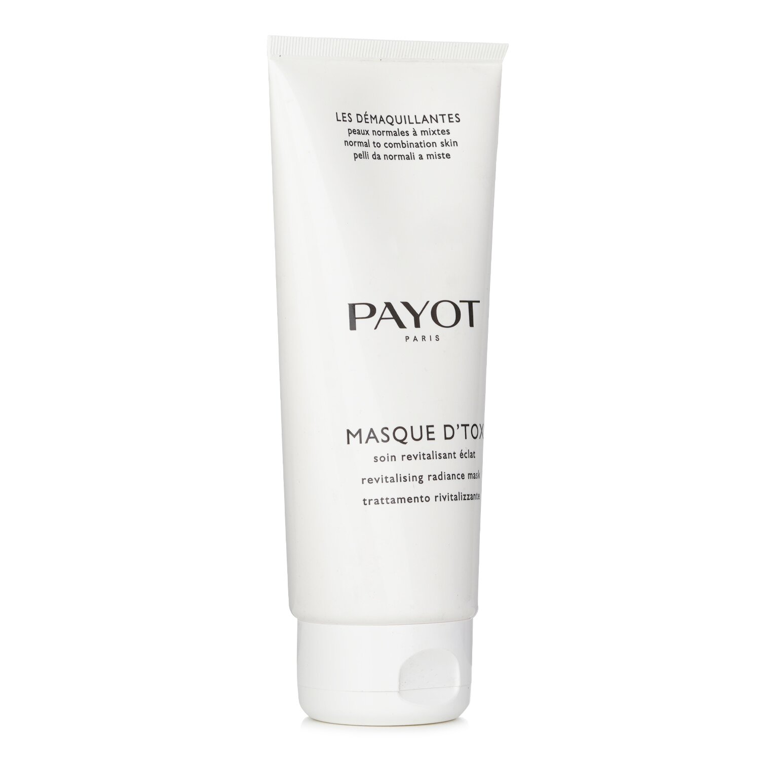 Payot Oczyszczająca maseczka do twarzy dla skóry normalnej po mieszaną Les Demaquillantes Masque D'Tox Detoxifying Radiance Mask - For Normal To Combination Skins (duża pojemność) 200ml/6.7oz