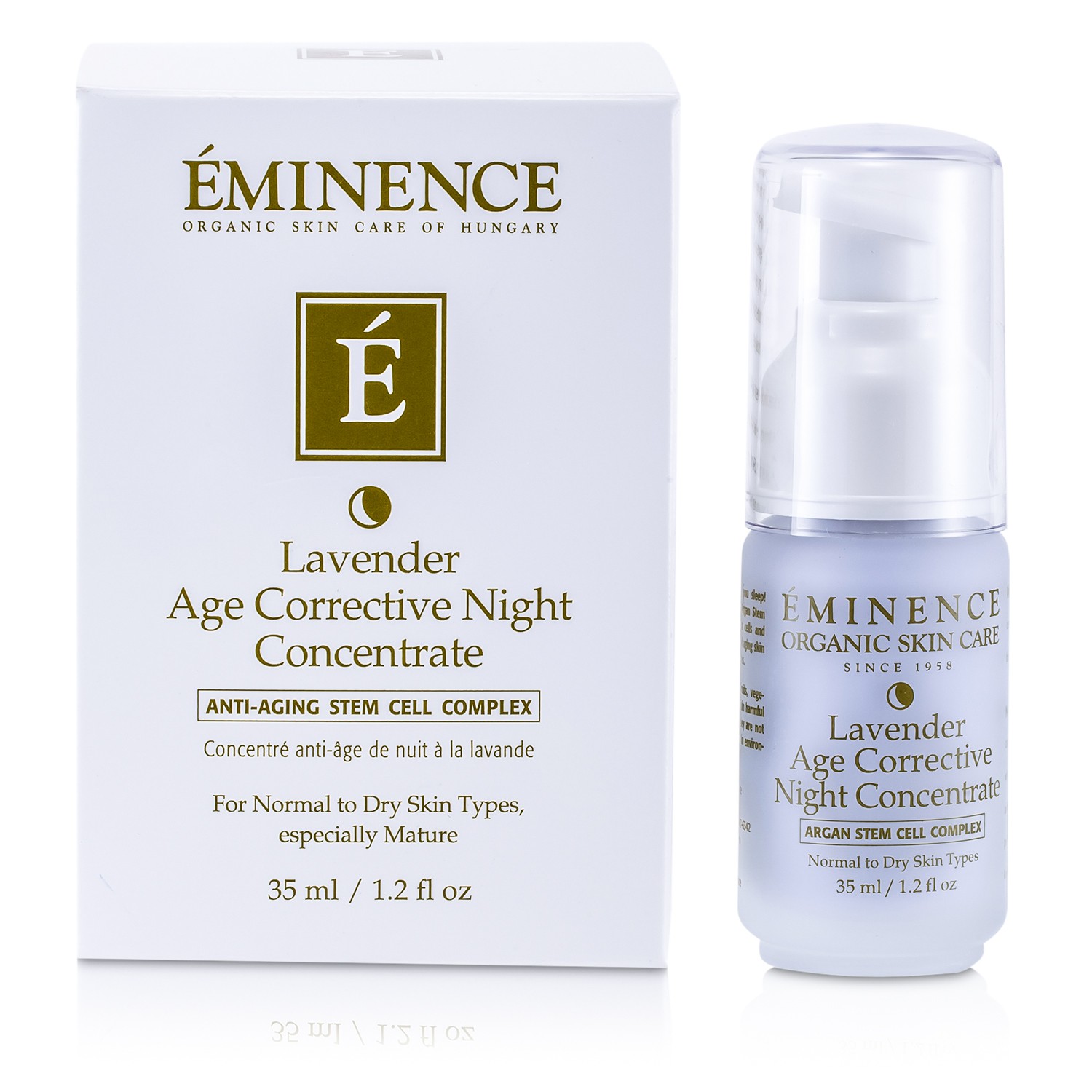 Eminence Lavender Age Corrective Night Concentrate - For Normal to Dry Skin, especially Mature 35ml/1.2oz