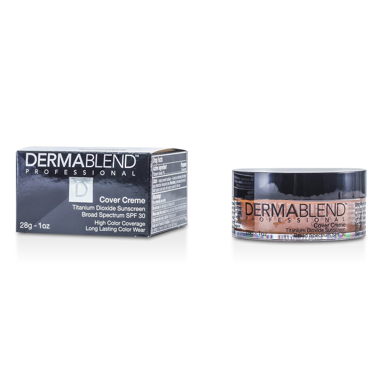 Dermablend Cover Creme Broad Spectrum SPF 30 (High Color Coverage) 28g/1oz