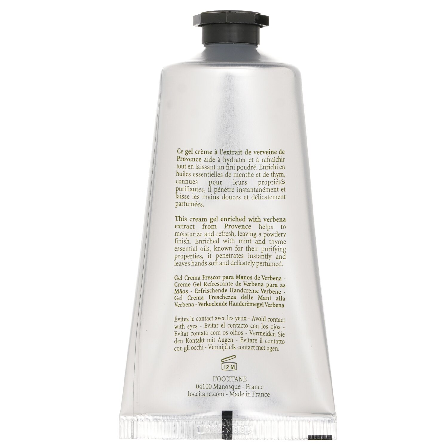 L'Occitane Verveine Gel Cremă Răcoritor pentru Mâini 75ml/2.6oz