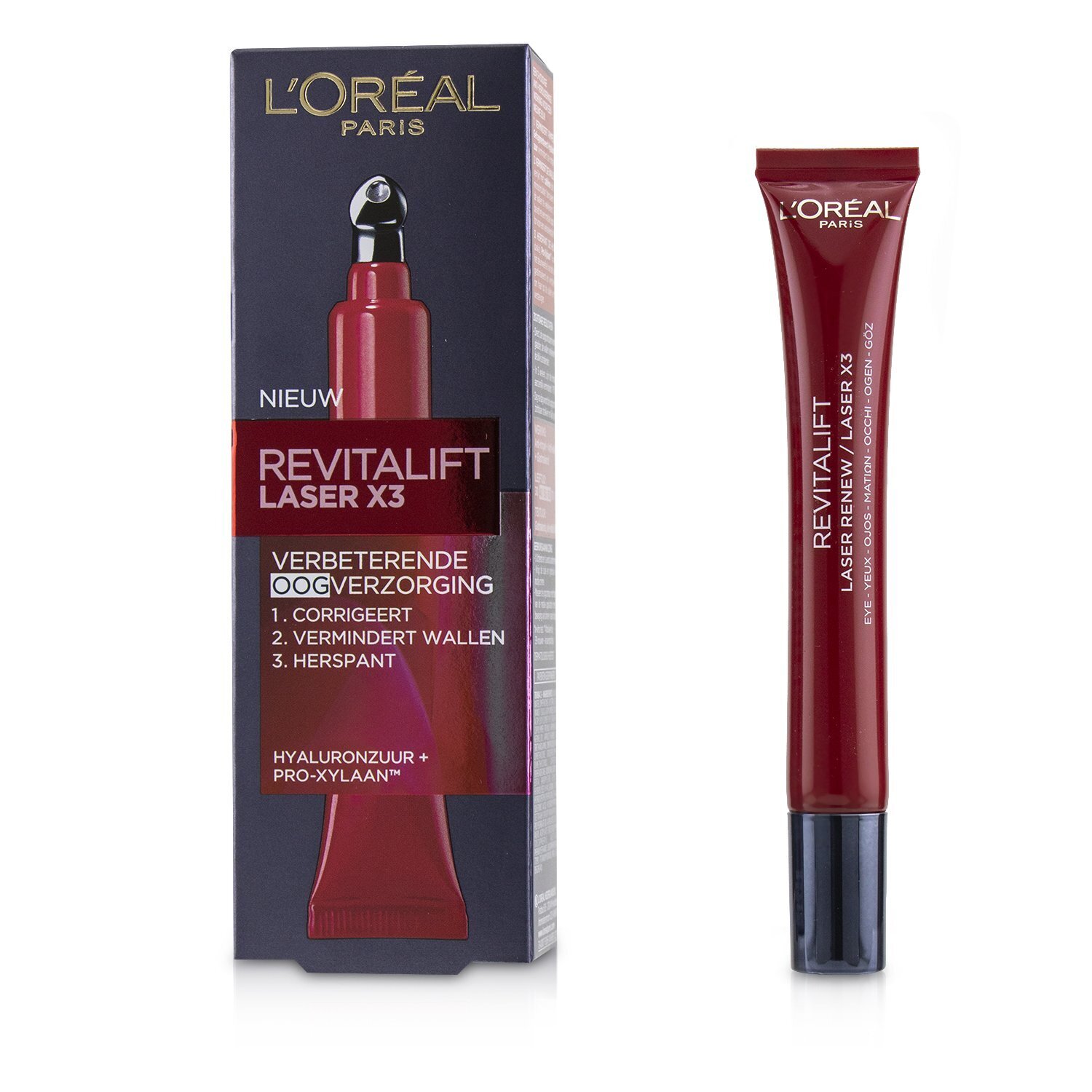 L'Oreal Vypínací oční krém Revitalift Laser X3 Eye Cream 15ml/0.5oz