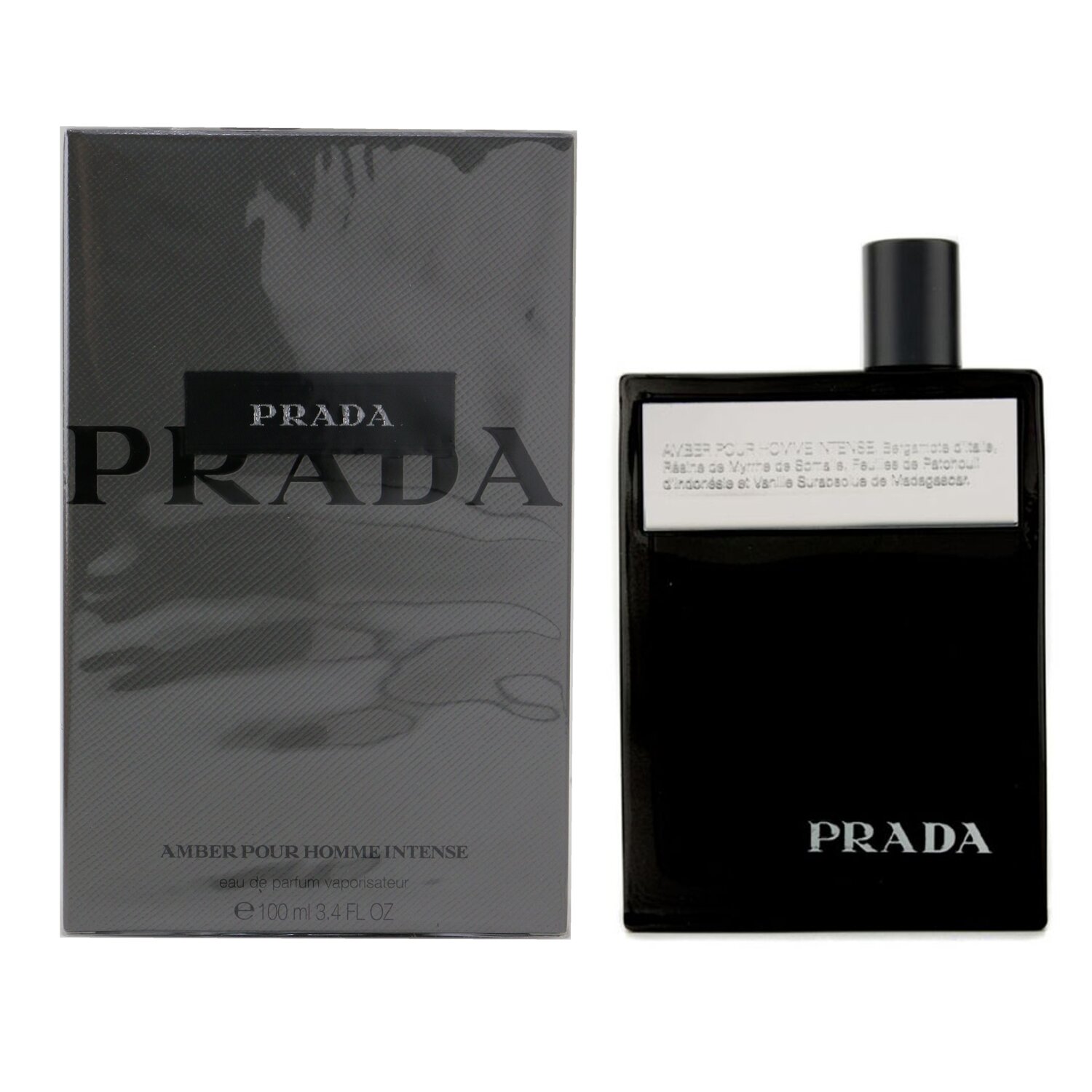 Prada Amber Pour Homme Intense Eau De Parfum Spray 100ml/3.4oz