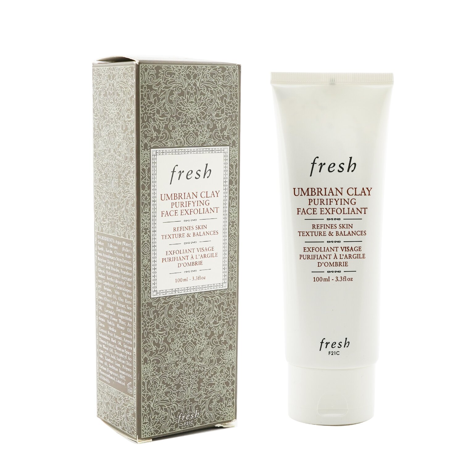 Fresh Umbrian Clay Mattifying Face Exfoliant - Normal to Oily Skin 100ml/3.3oz