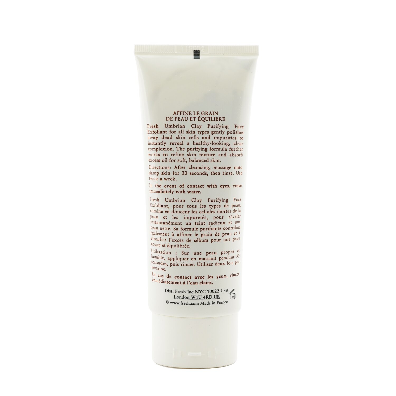 Fresh Umbrian Clay Mattifying Face Exfoliant - Normal to Oily Skin 100ml/3.3oz