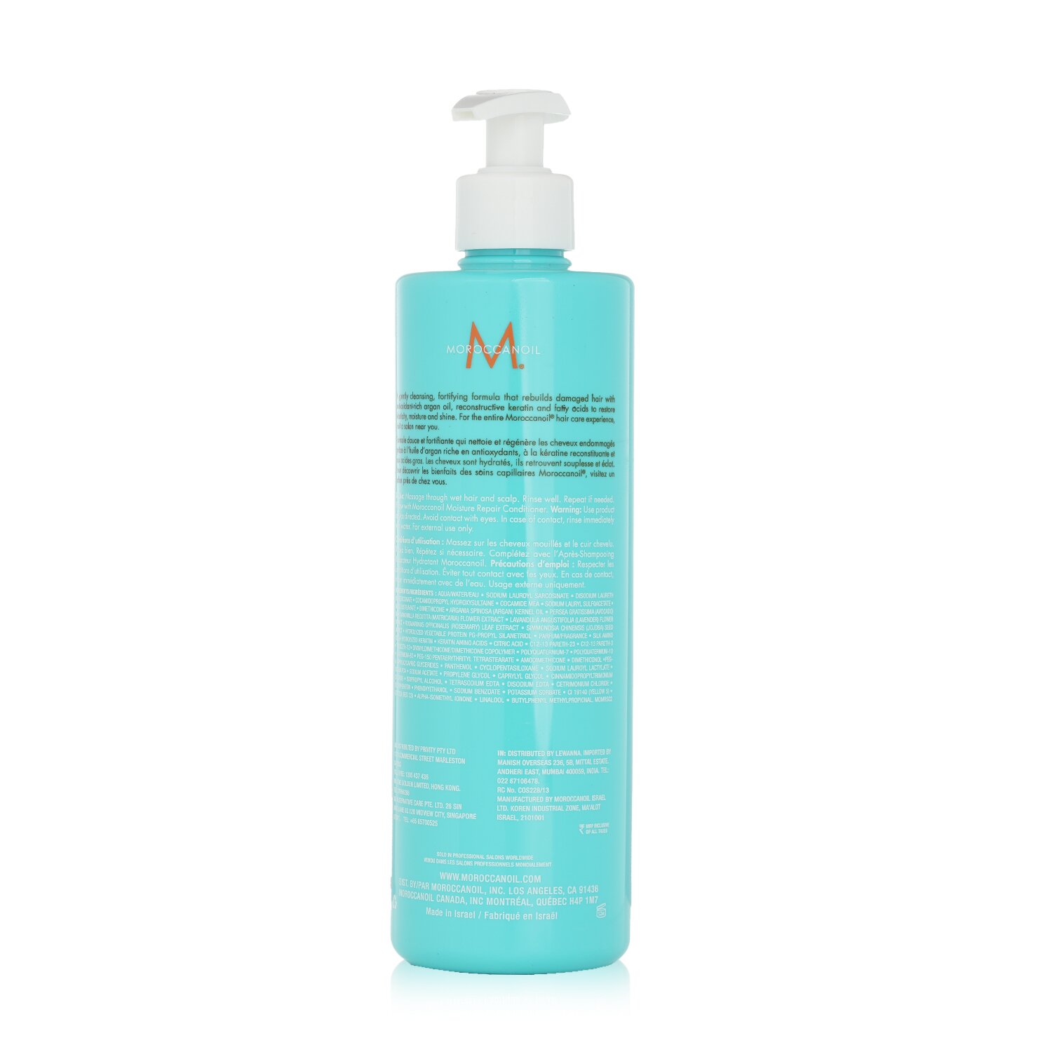 Moroccanoil Nəmləndirici Bərpaedici Şampun (Zəif və Zədəli Saç Üçün) 500ml/16.9oz