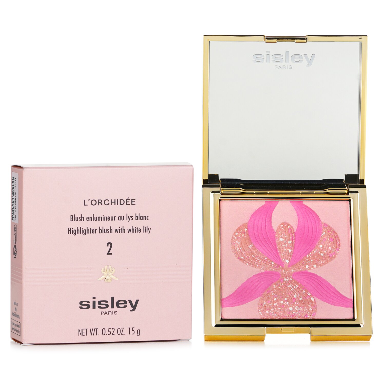 Sisley L'Orchidee Rubor Iluminador Con Lirio Blanco 15g/0.52oz