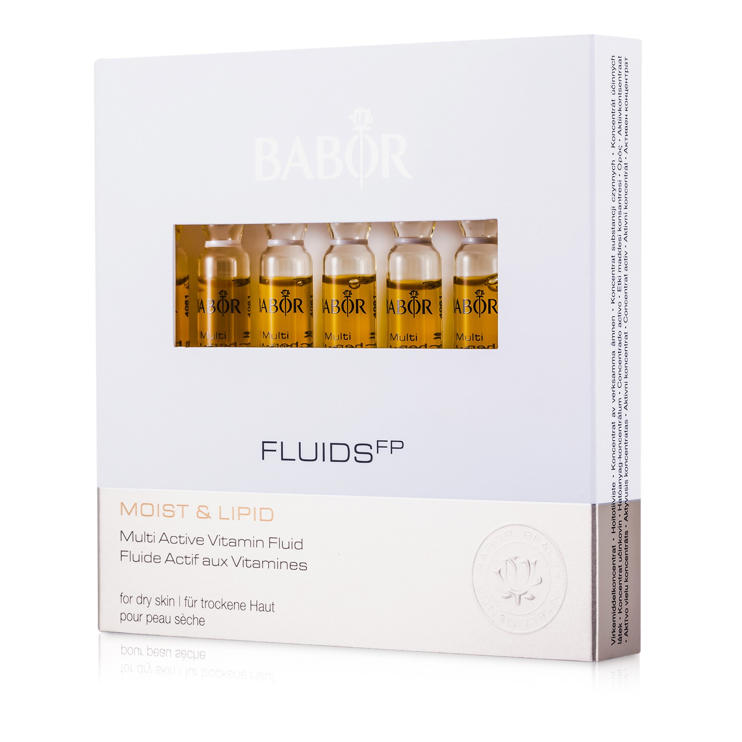 Babor Fluids FP Мультиактивный Флюид с Витаминами (Увлажнение и Липиды, для Сухой Кожи) 7x2ml/0.07oz