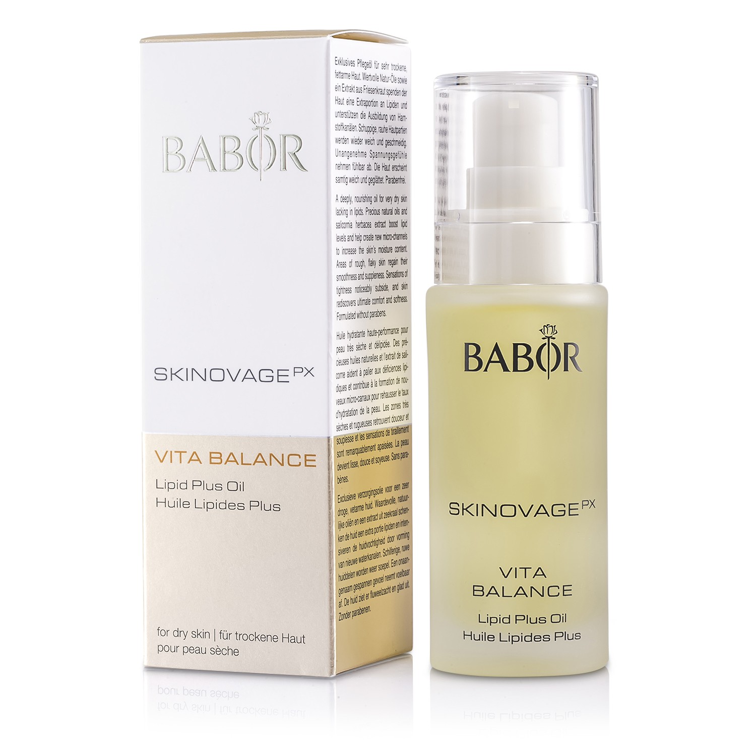 Babor Skinovage PX Vita Balance Ulei Lipidic Plus (Pentru Ten Uscat) 30ml/1oz