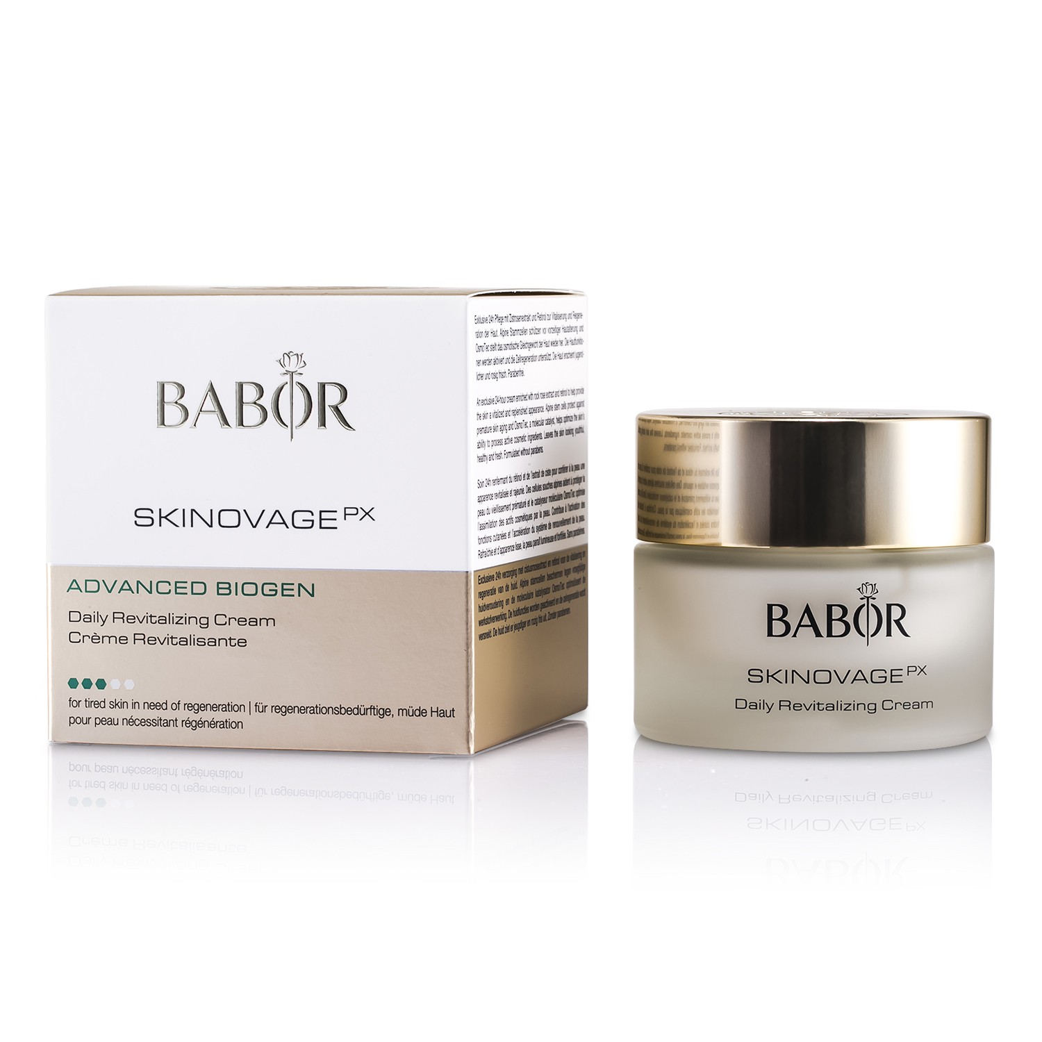 Babor Skinovage PX Advanced Biogen Crema Revitalizante Diaria (Para Piel Cansada Necesitada de Regeneración) 50ml/1.7oz