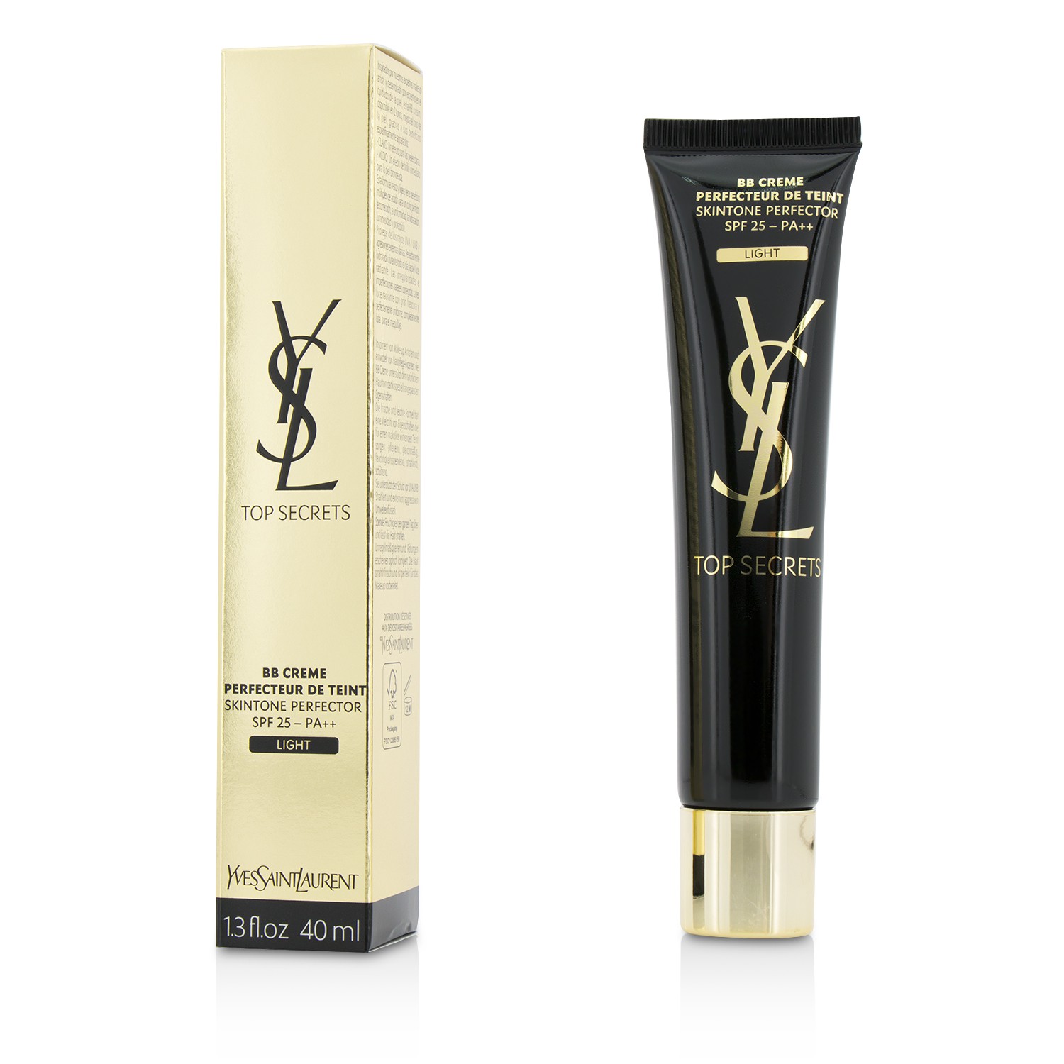 Yves Saint Laurent Top Secrets Všestranný BB krém pre perfektnú pleť SPF 25 PA++ bezfarebný 40ml/1.3oz