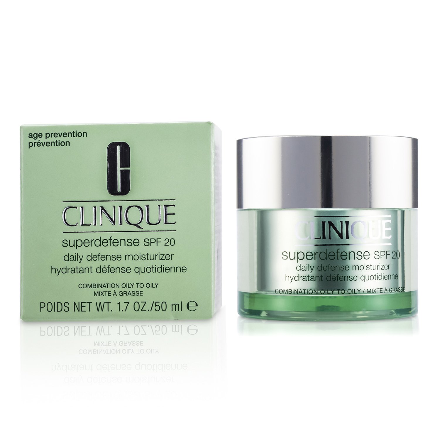 Clinique Superdefense Daily Defense Moisturizer SPF 20 (Combination Oily to Oily) 50ml/1.7oz