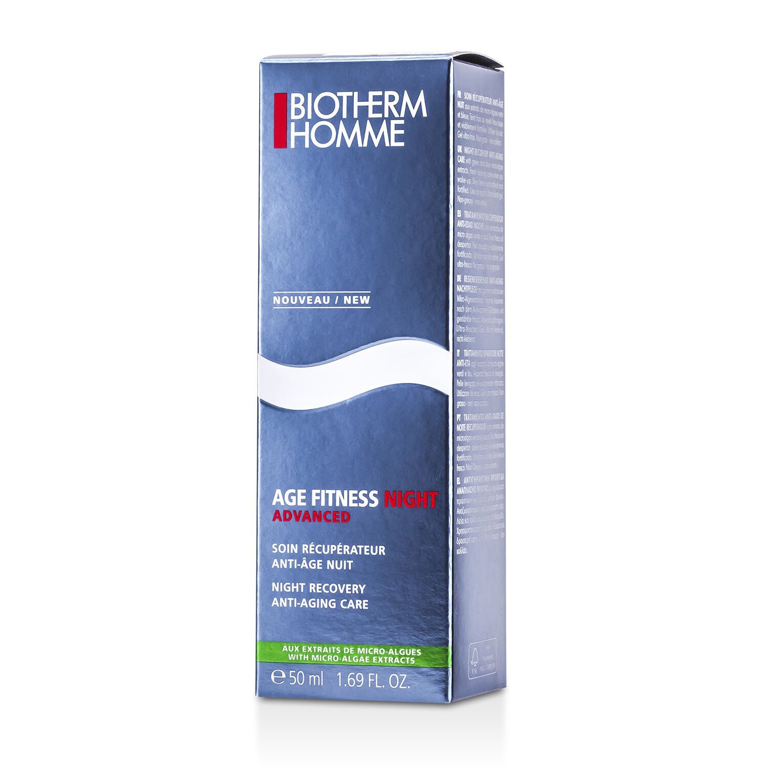 Biotherm Homme Age Fitness Advanced Night קרם לילה 50ml/1.69oz