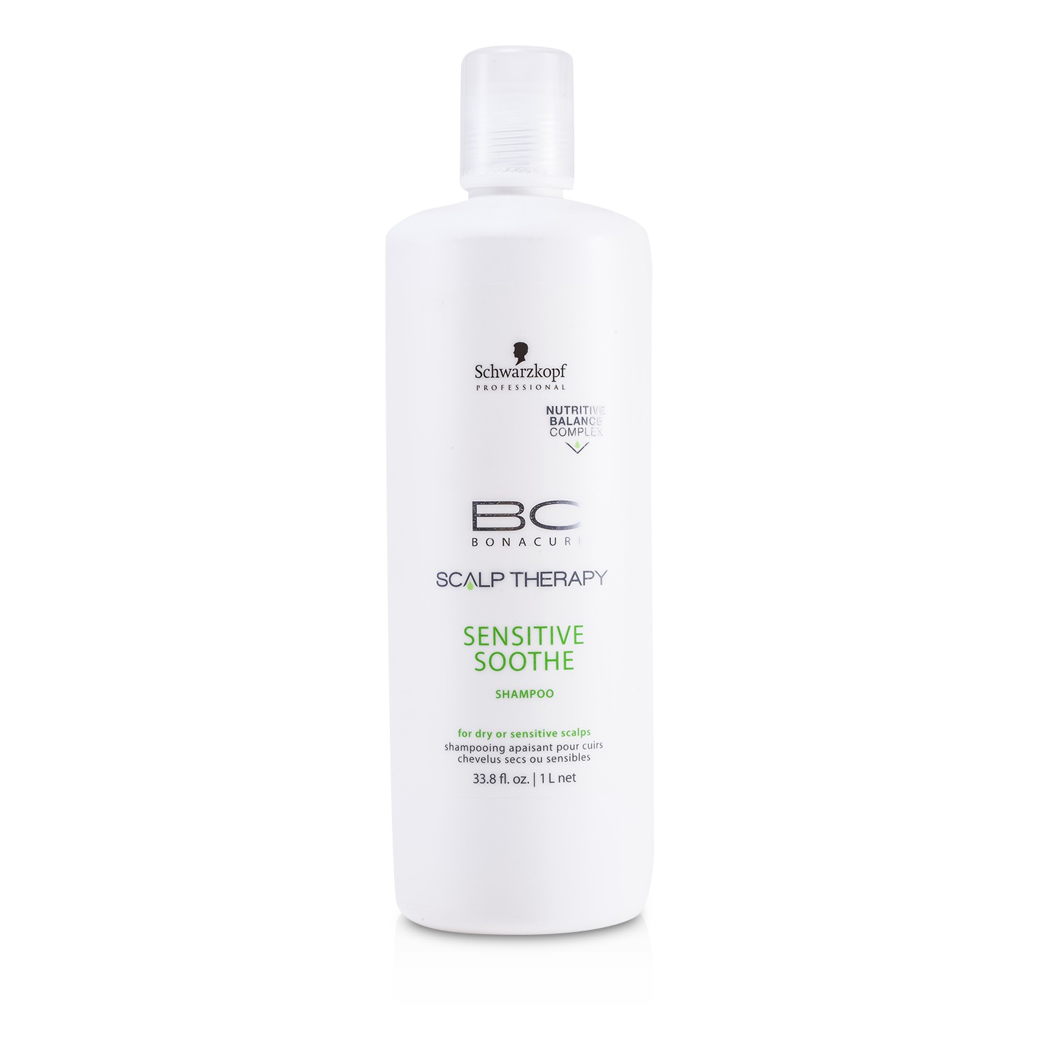 Schwarzkopf BC Scalp Therapy Sensitive Soothe Shampoo (For Dry or Sensitive Scalps) 1000ml/33.8oz