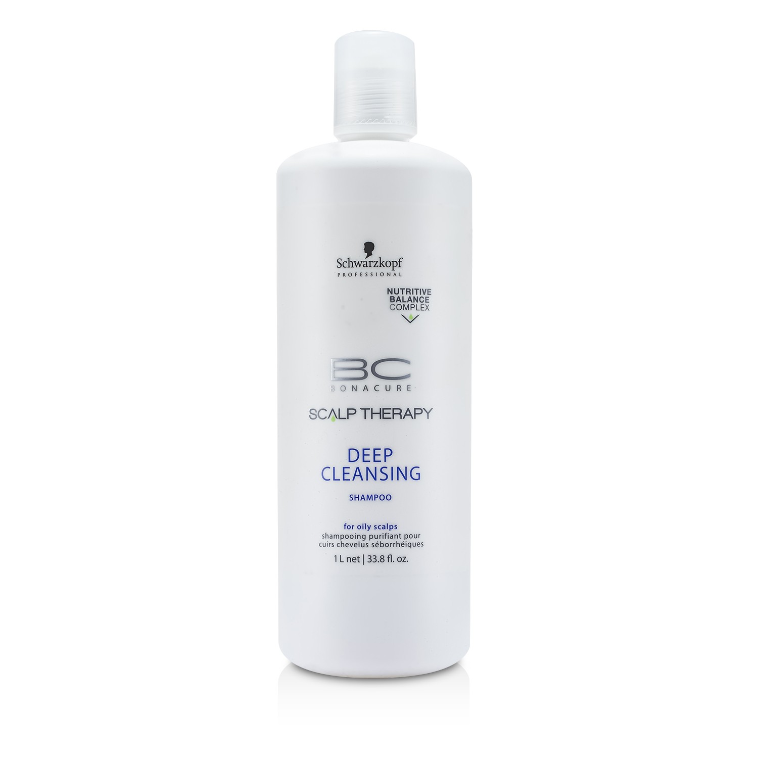 Schwarzkopf BC Scalp Therapy Deep Cleansing Shampoo (For Oily Scalps) 1000ml/33.8oz